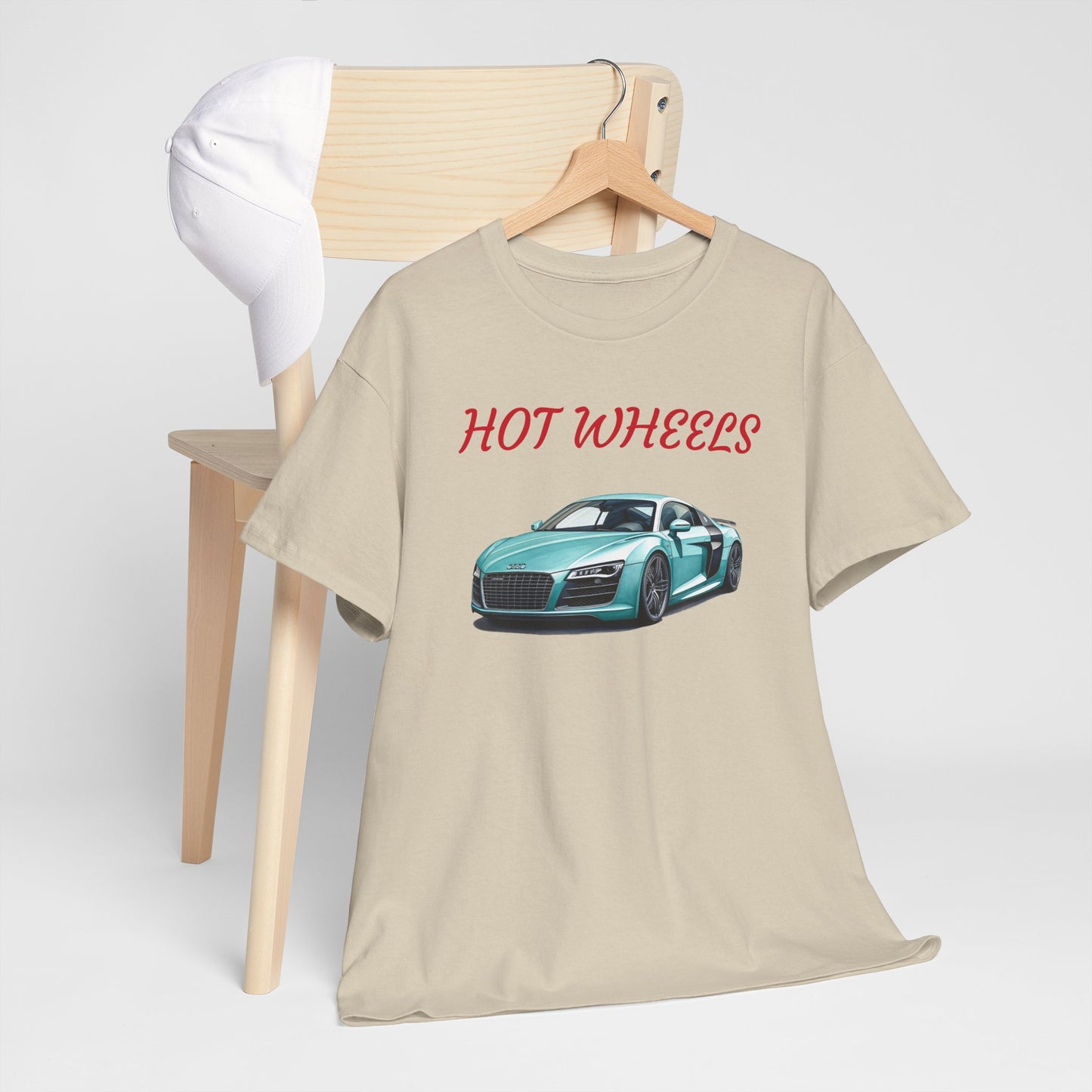 Princess Grace Hot Wheels Unisex Heavy Cotton Tee Perfect for Car Enthusiasts & Casual Wear