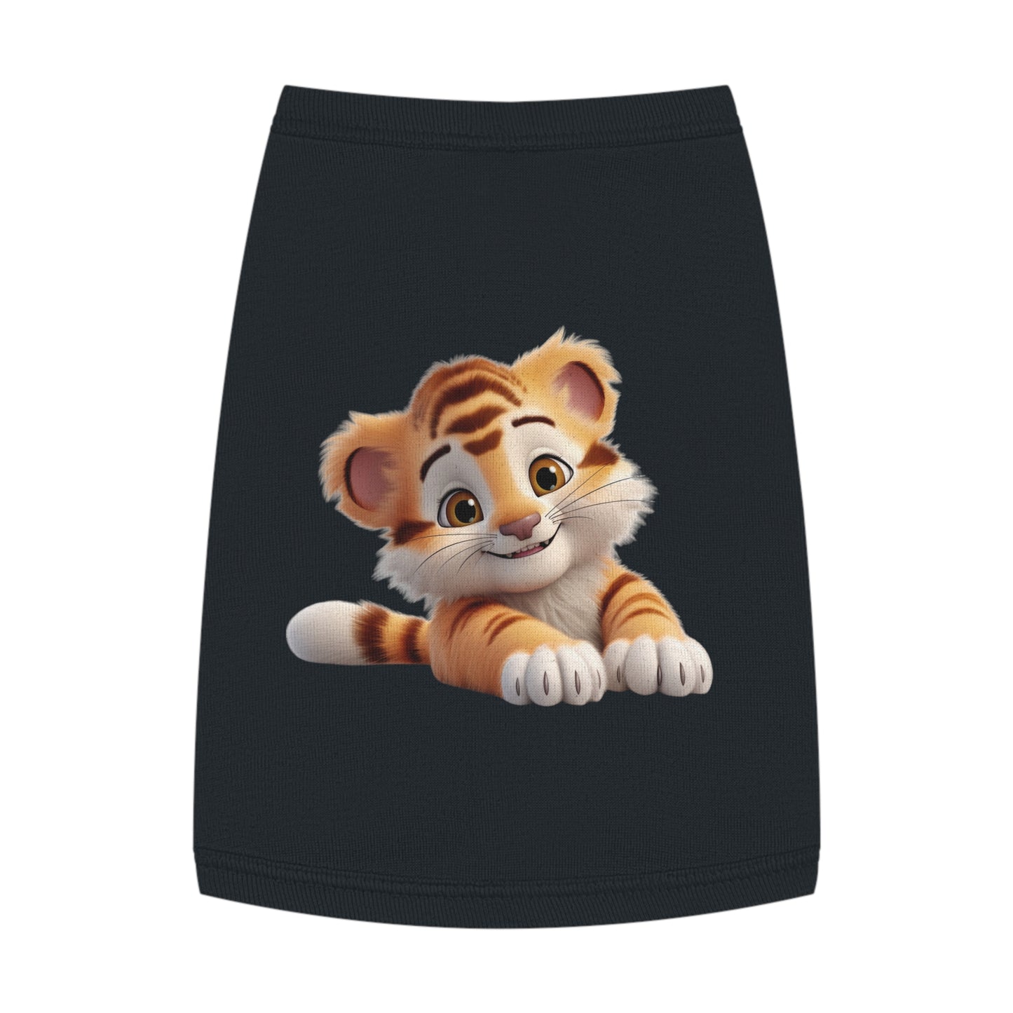 Princess Grace CUTE Tiger Print Pet Tank Top Fun Summer Outfit for Cats and Small Dogs