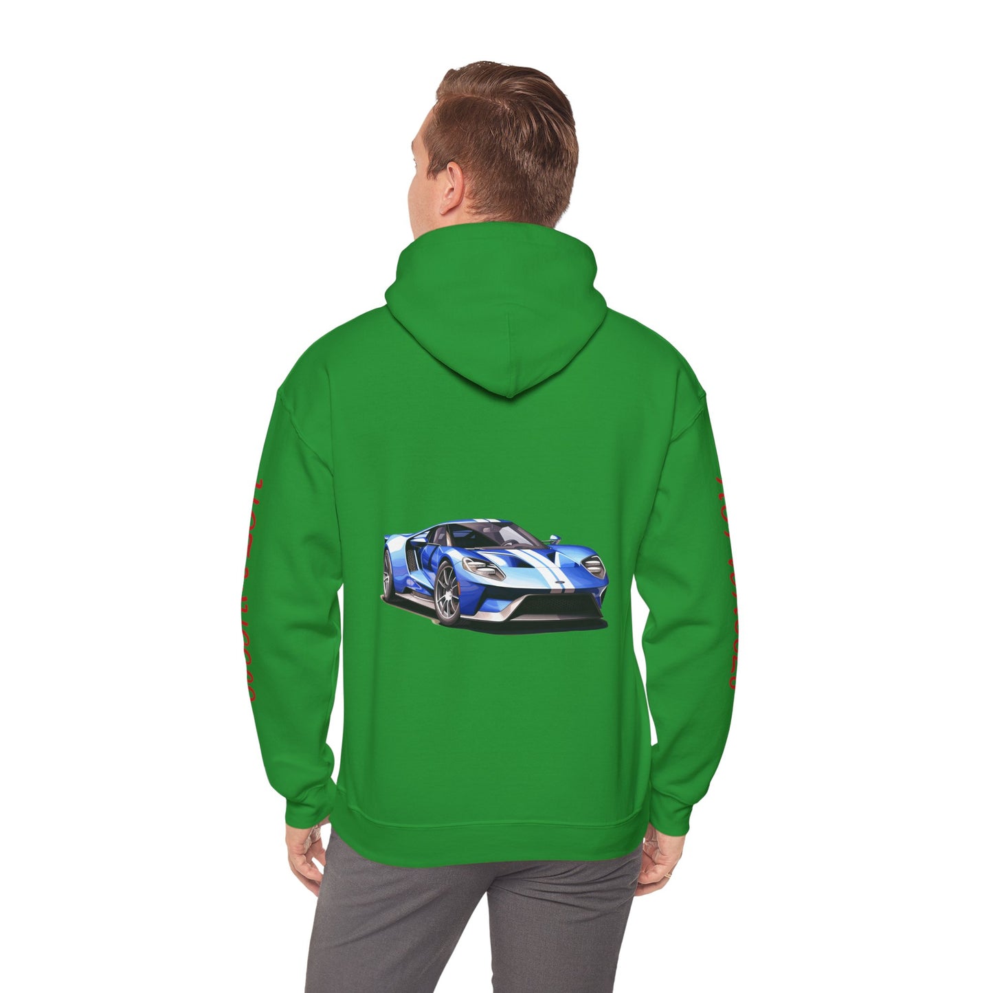 Princess Grace Hot Wheels Unisex Heavy Blend Hoodie Sporty Car Design for Car Enthusiasts