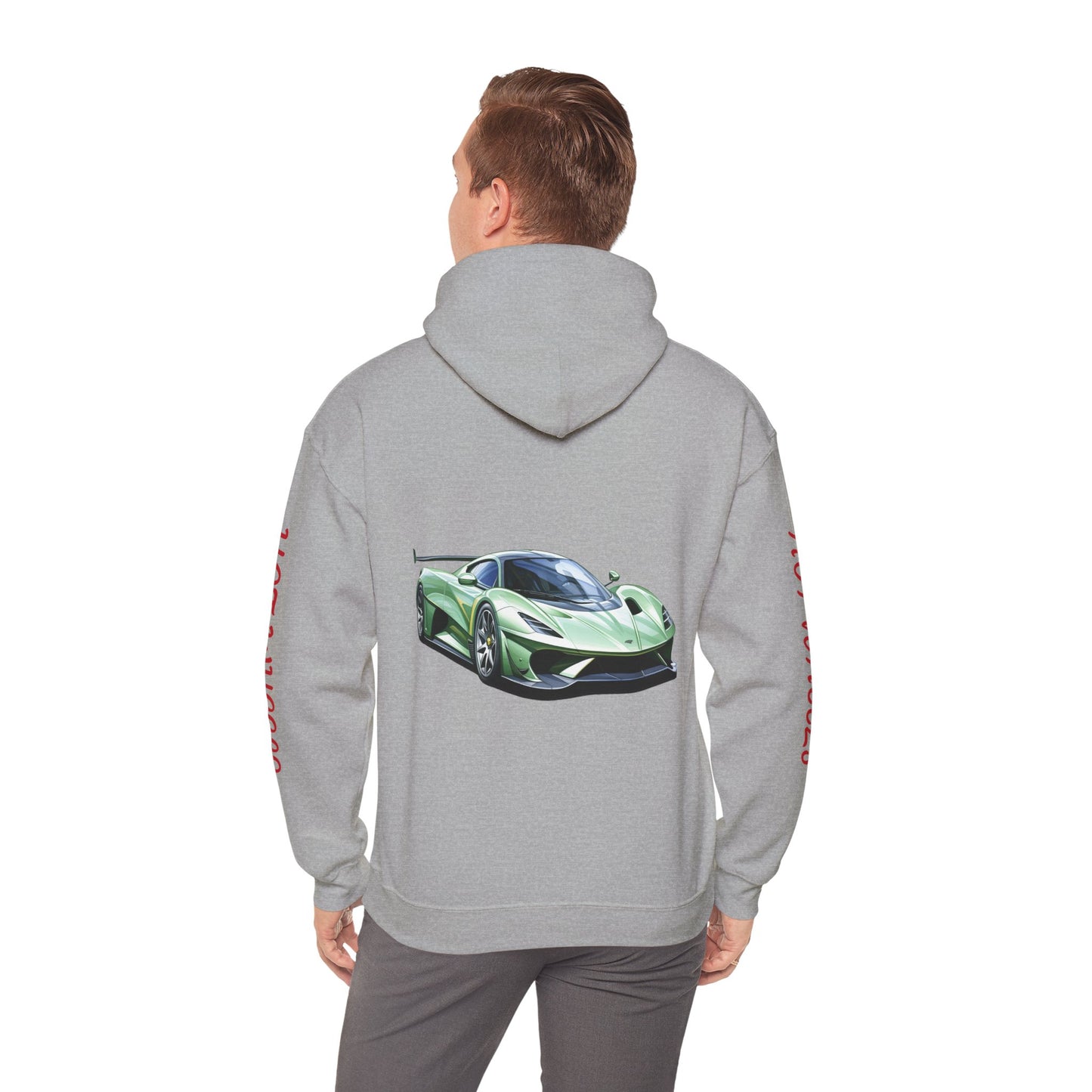 Princess Grace Hot Wheels Unisex Hooded Sweatshirt Sports Car Lovers Collection