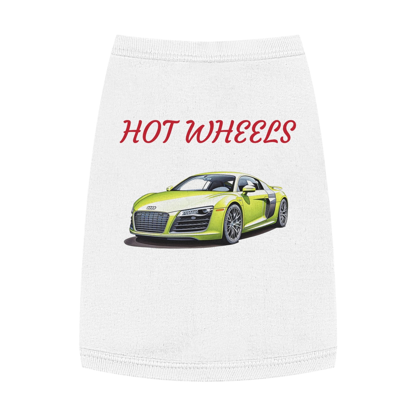 Princess Grace Hot Wheels Pet Tank Top Stylish Car Theme for Dog Lovers
