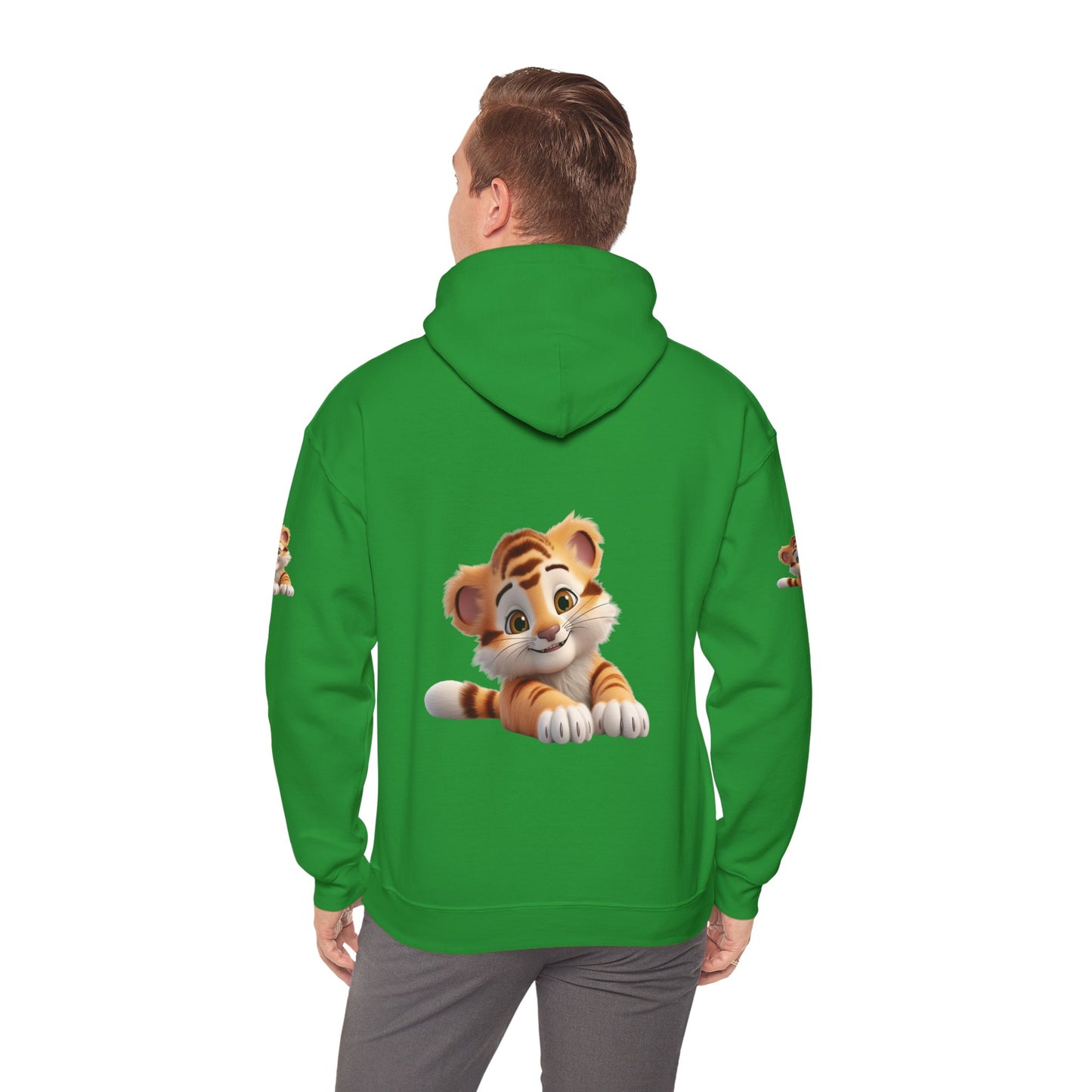 Princess Grace Cute Tiger Design Unisex Heavy Blend Hooded Sweatshirt