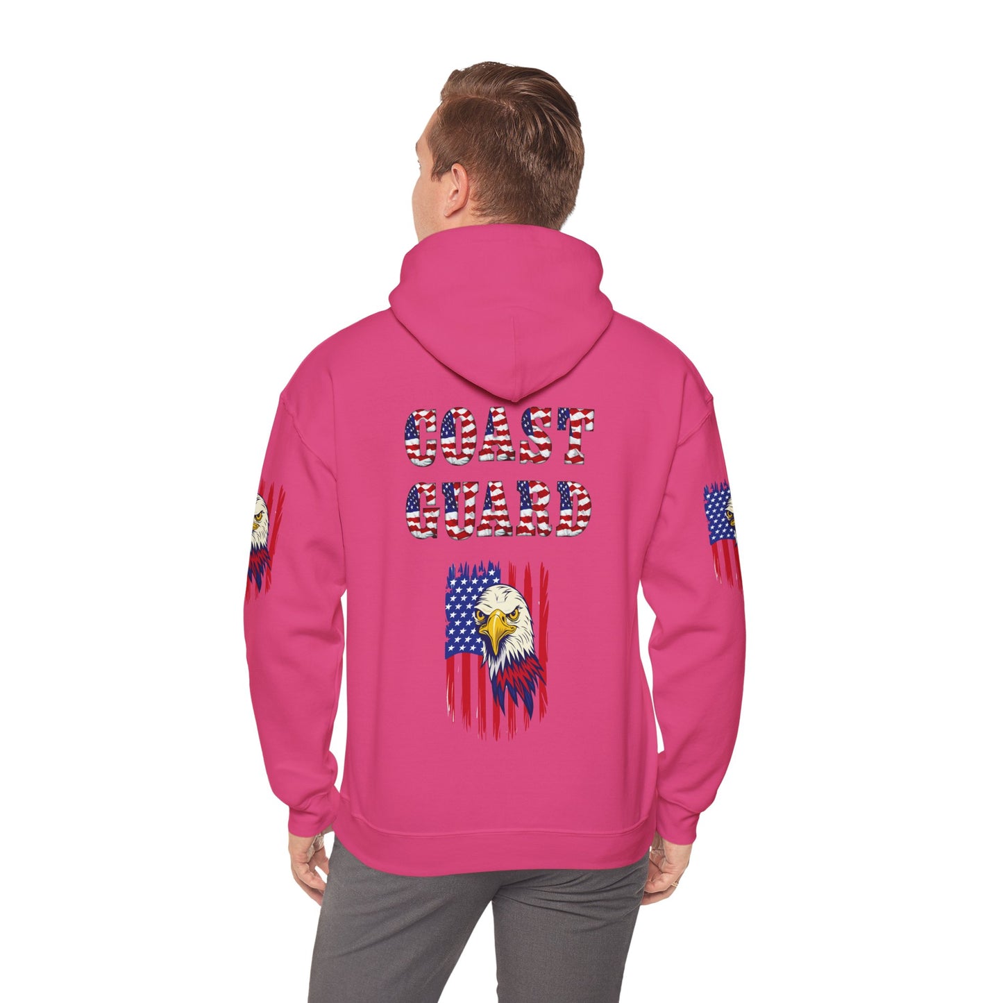 Princess Grace Patriotic Coast Guard Sweatshirt Unisex Heavy Blend Hoodie