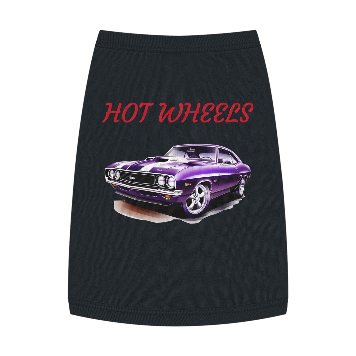 Princess Grace Hot Wheels Pet Tank Top Hot Wheels Car Design for Stylish Pets