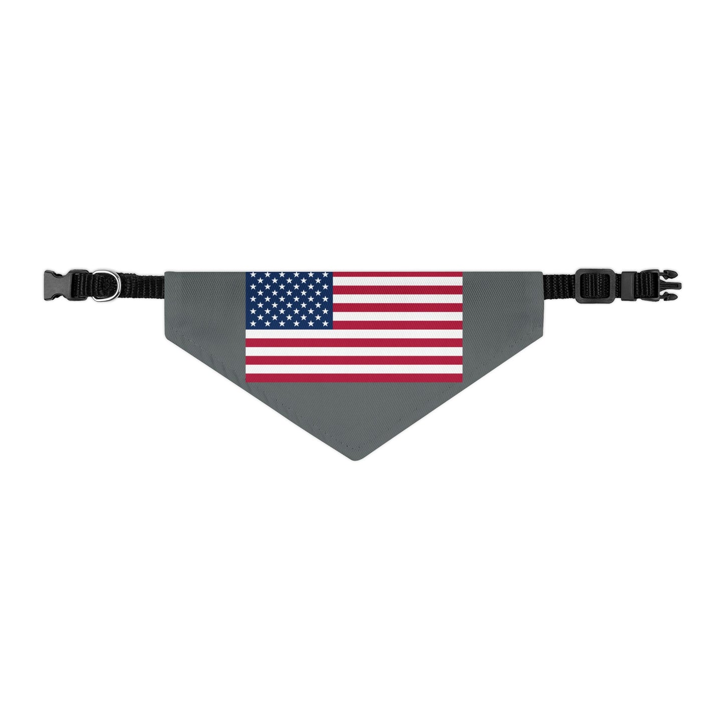 Princess Grace Patriotic Dog Bandana Collar USA Flag Design