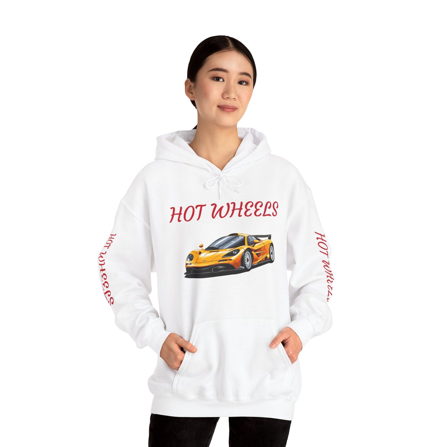 Princess Grace Hot Wheels Unisex Hooded Sweatshirt Stylish Gift for Car Lovers