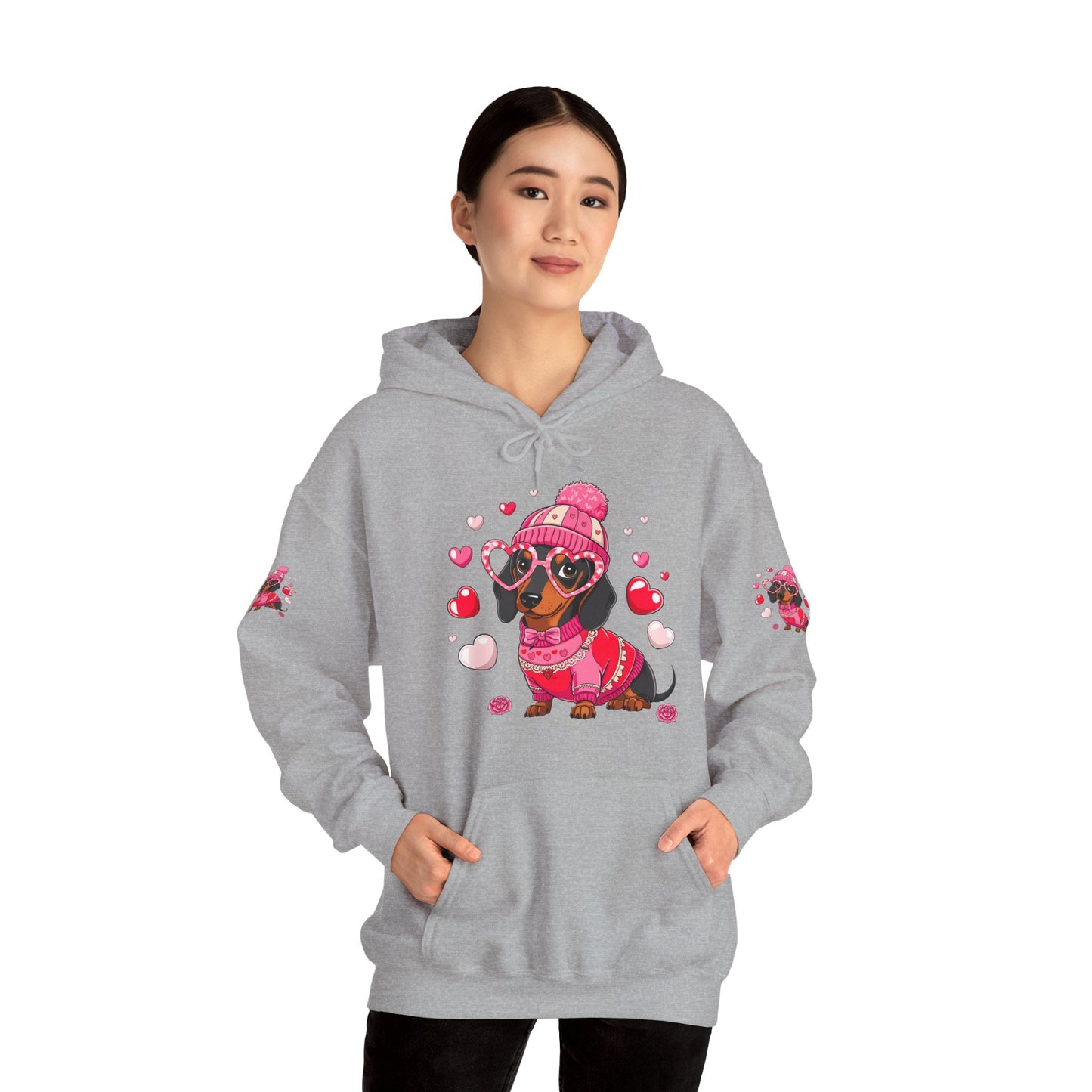 Princess Grace Cute Dachshund Love Sweatshirt for Dog Lovers