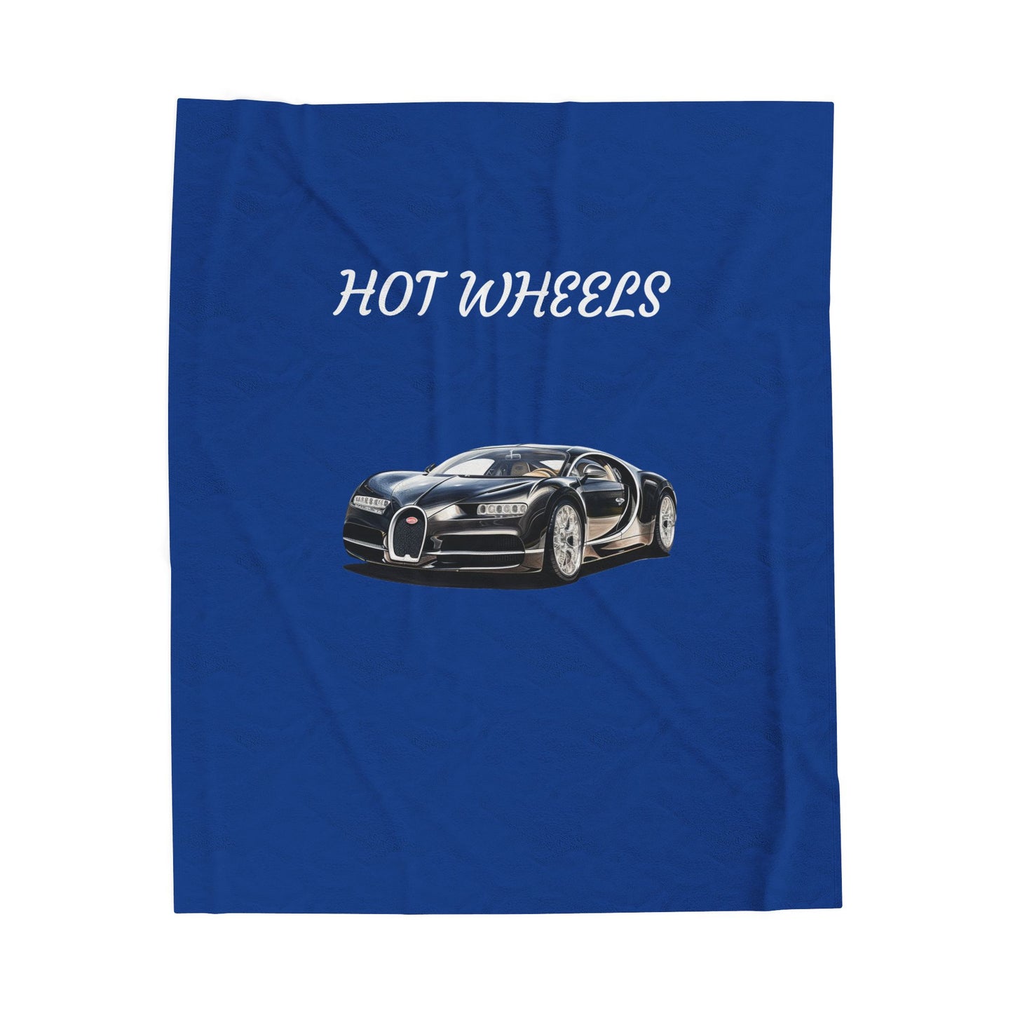 Princess Grace Hot Wheels Velveteen Plush Blanket Cozy Automotive Throw for Car Enthusiasts