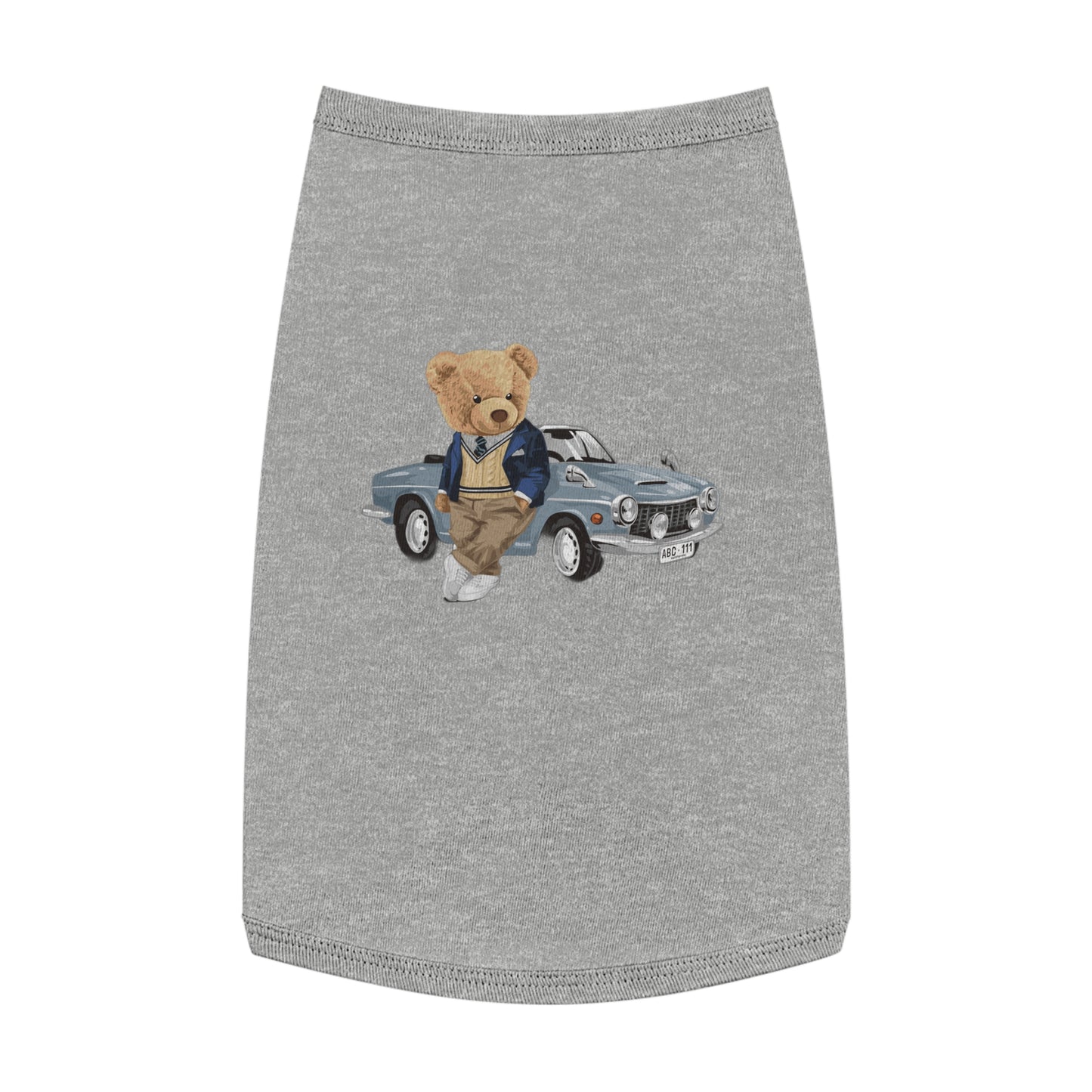 Princess Grace CUTE Cool Vintage Bear Pet Tank Top Cute Dog Apparel for Retro Vibes