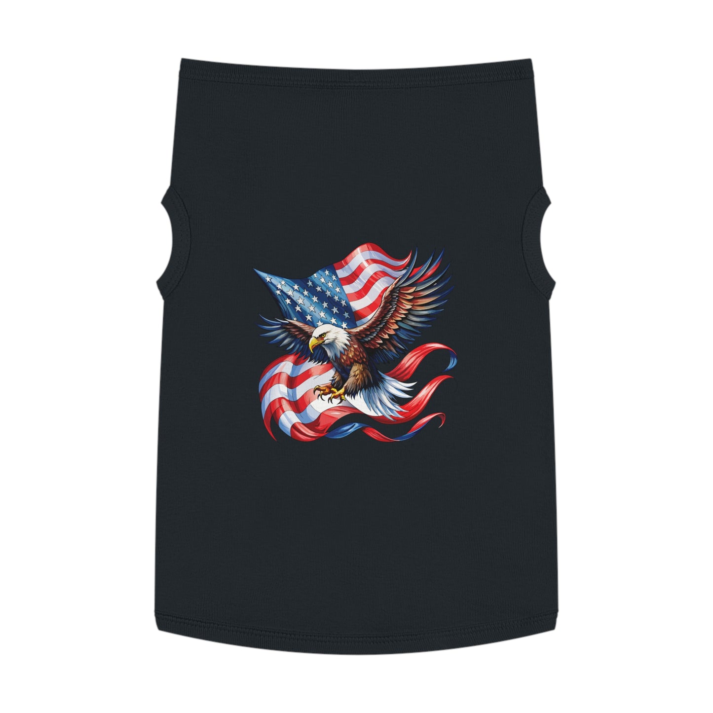 Princess Grace Patriotic Eagle Pet Tank Top for Celebrations