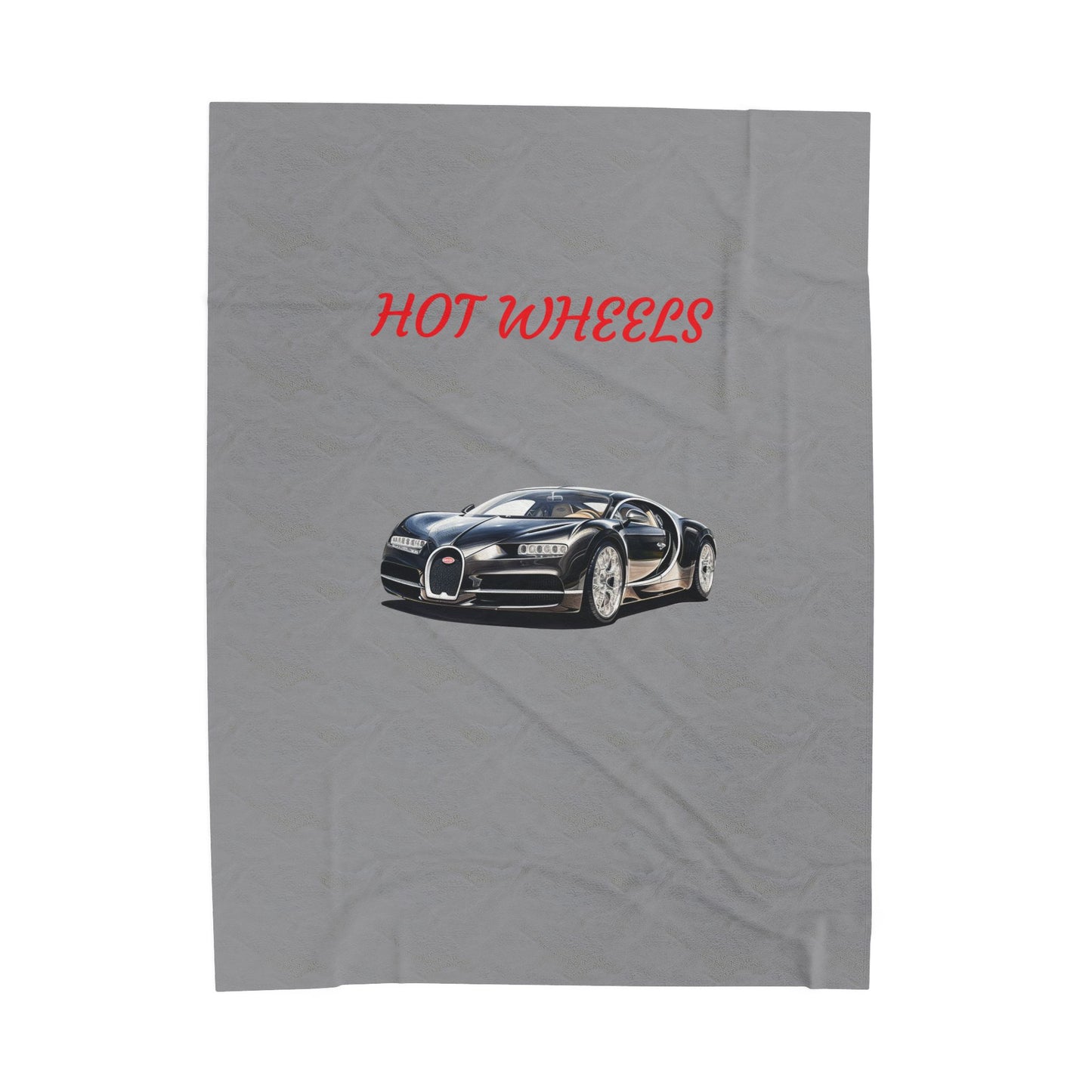 Princess Grace Hot Wheels Velveteen Plush Blanket Cozy Car Themed Throw for Kids and Car Enthusiasts