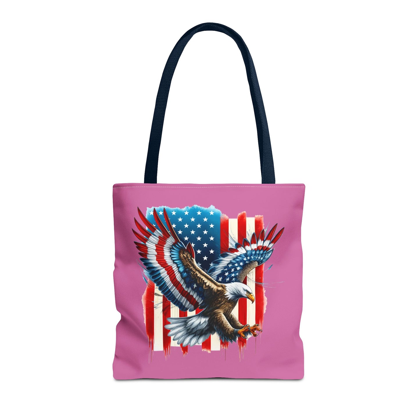 Princess Grace Patriotic Eagle Tote Bag American Flag Design