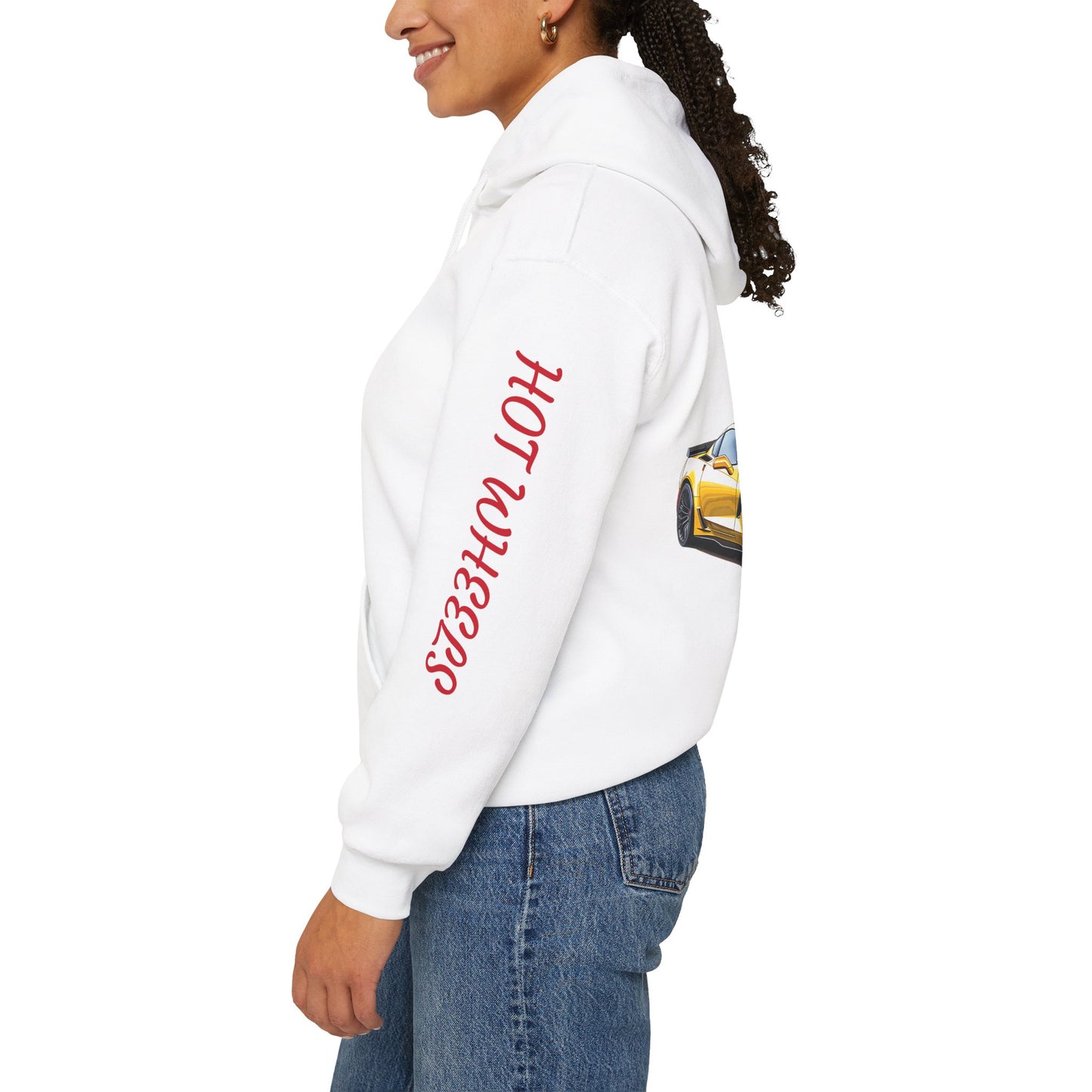 Princess Grace Hot Wheels Unisex Hoodie Retro Car Style Sweatshirt for Car Enthusiasts