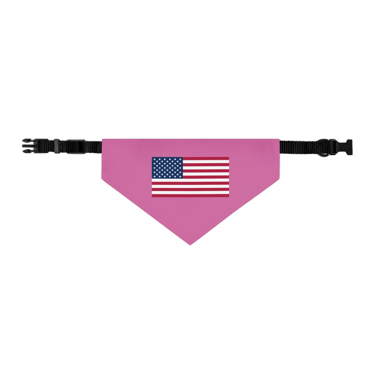 Princess Grace Patriotic Pet Bandana Collar USA Flag Design for Dogs