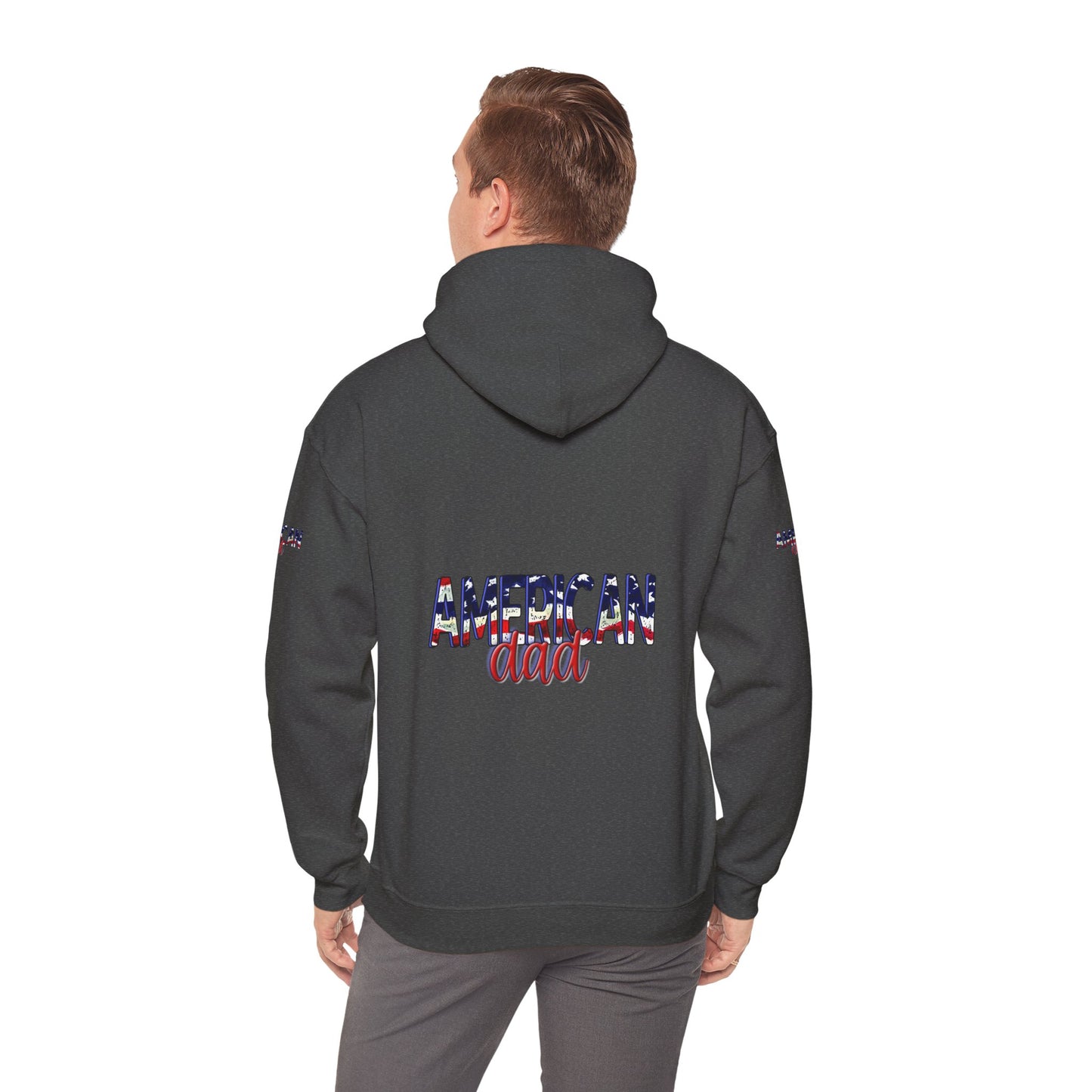 Princess Grace Patriotic American Dad Hooded Sweatshirt