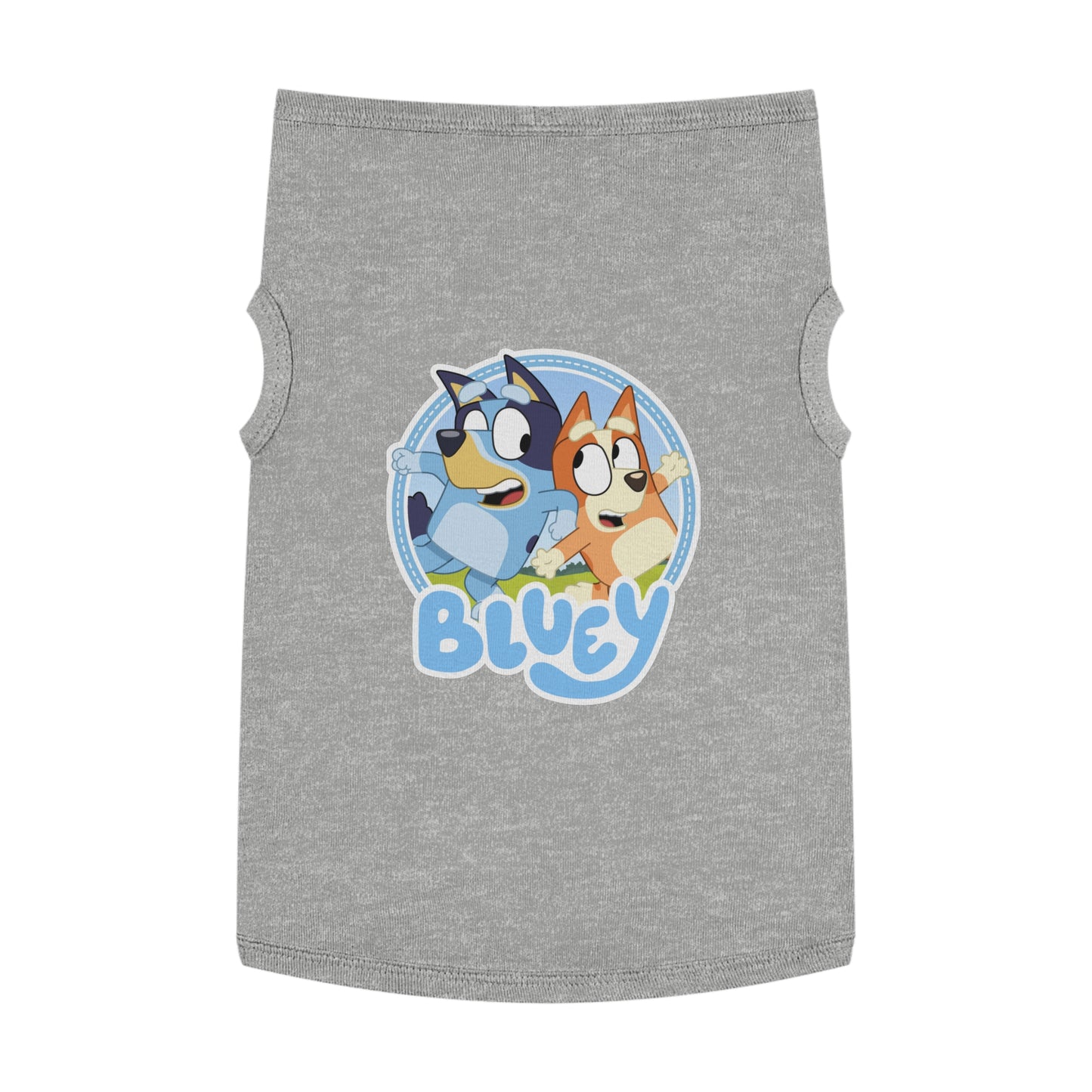 Princess Grace Bluey Pet Tank Top Cute & Comfortable Dog Apparel for Playful Pets