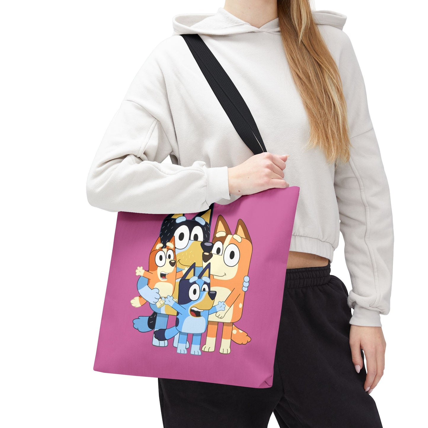 Princess Grace Cute Family Dog Tote Bag Perfect for Animal Lovers & Kids