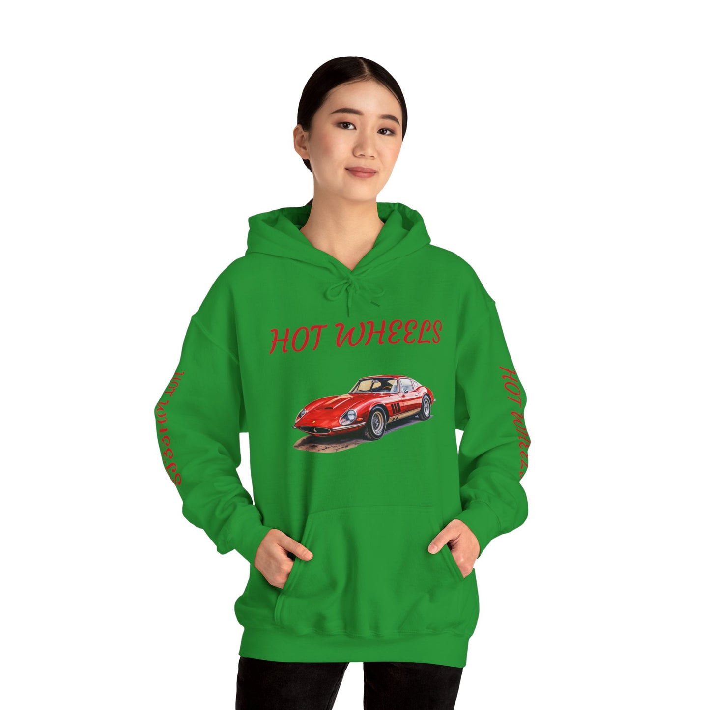 Cool Vintage Car Hoodie - Hot Wheels Design for Auto Enthusiasts