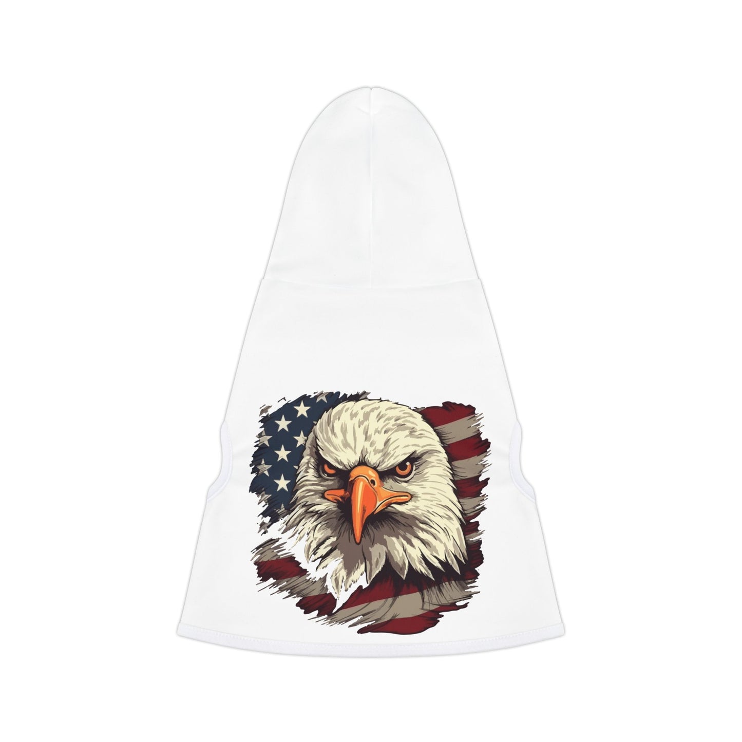 Princess Grace Patriotic Eagle Pet Hoodie for Dogs Comfortable & Stylish