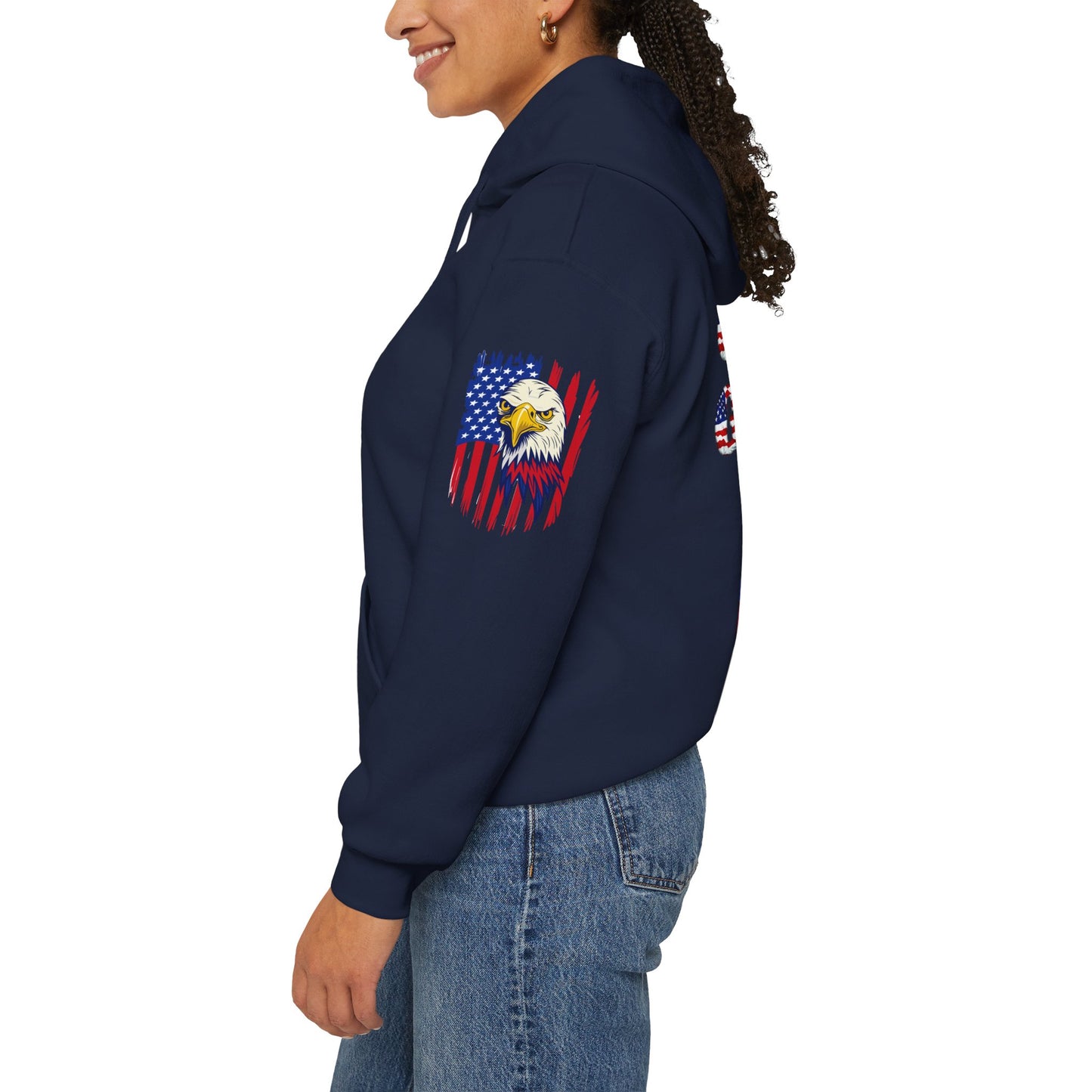 Princess Grace Patriotic Coast Guard Sweatshirt Unisex Heavy Blend Hoodie