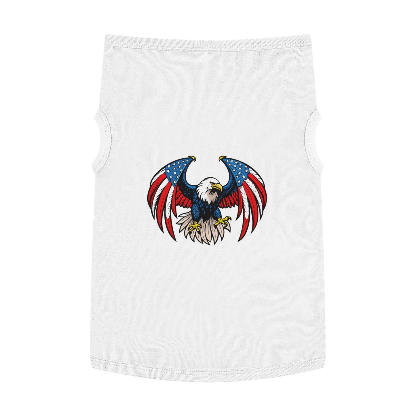 Princess Grace Patriotic Pet Tank Top USA Flag Eagle Design