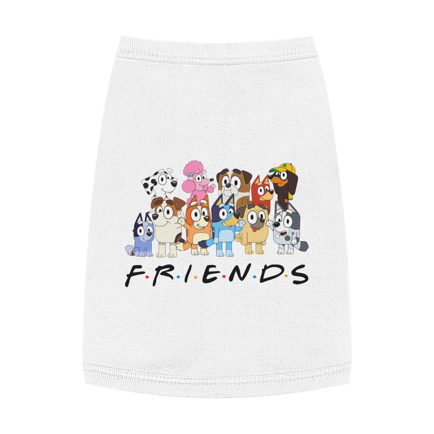 Princess Grace BLUEY Pet Tank Top Cozy Canine Friends Design for Dogs Ideal for Playdates & Everyday Wear