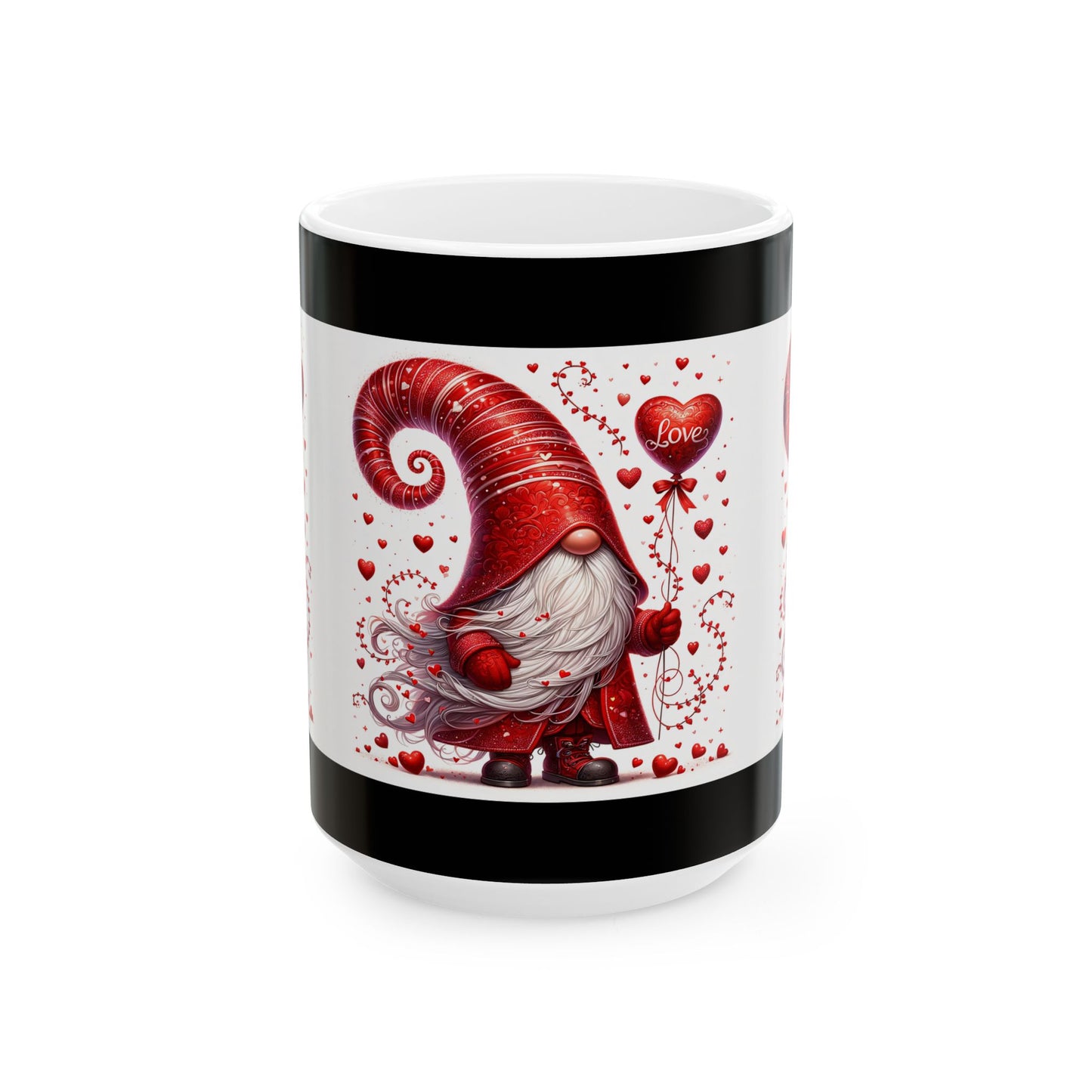 Princess Grace Love Swirl Ceramic Mug Perfect Gift for Valentine's Day