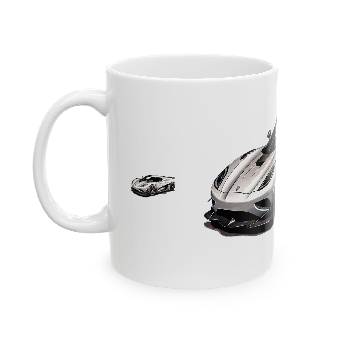 Princess Grace Sports Car Ceramic Mug Auto Enthusiast Gift 11oz & 15oz Options