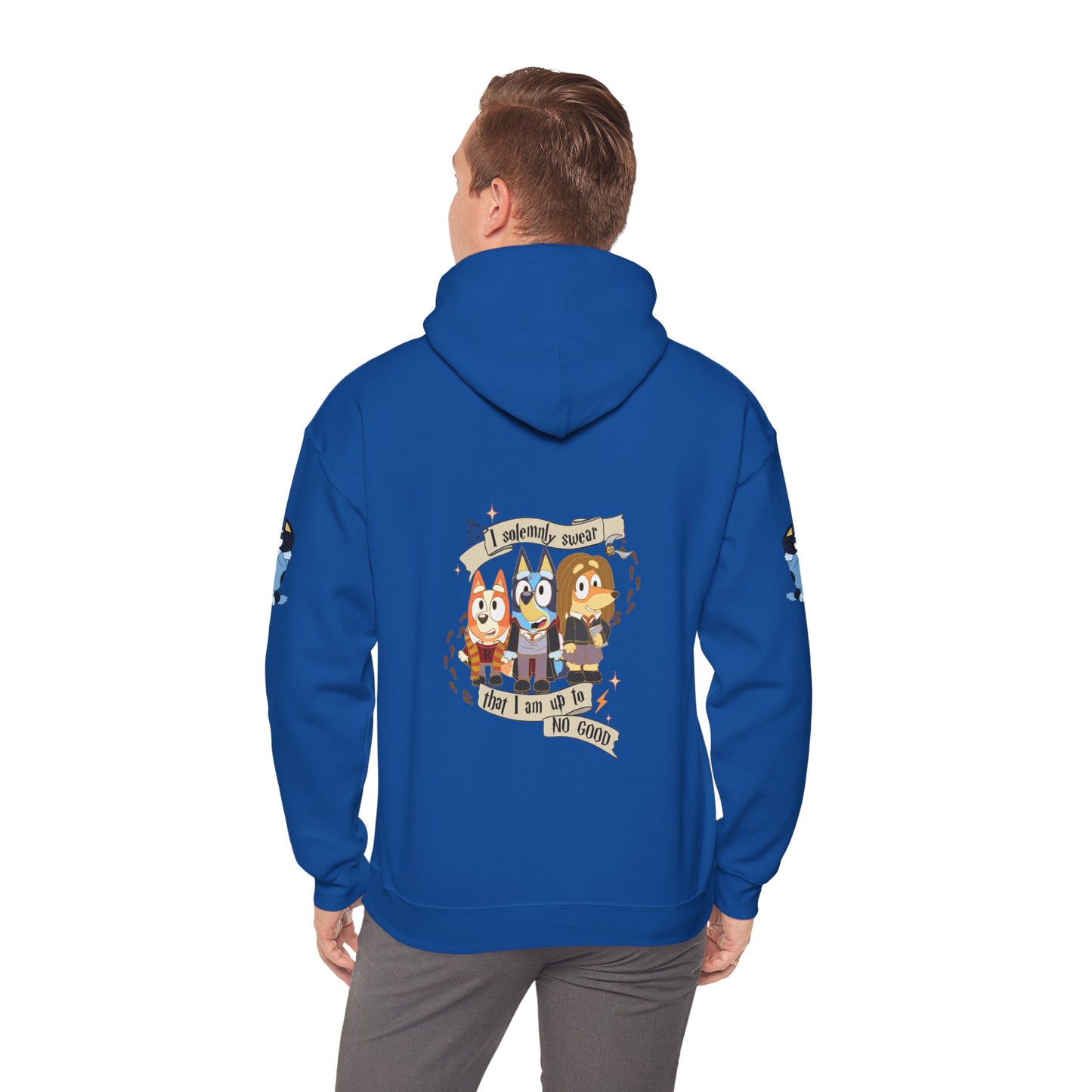 Princess Grace Bluey I Sincerely Sweet! Unisex Heavy Blend Hooded Sweatshirt for Fun Loving Fans
