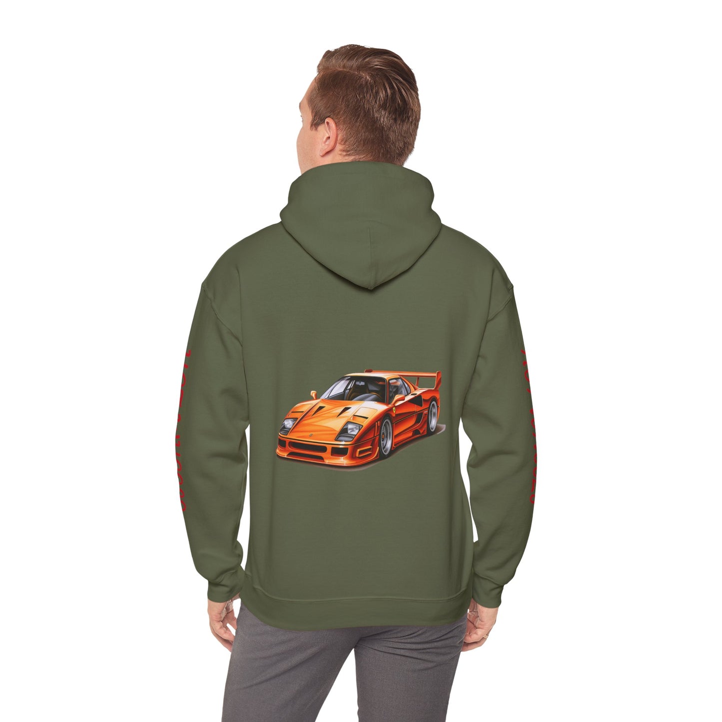Princess Grace Hot Wheels Unisex Heavy Blend Hooded Sweatshirt Retro Racing Style