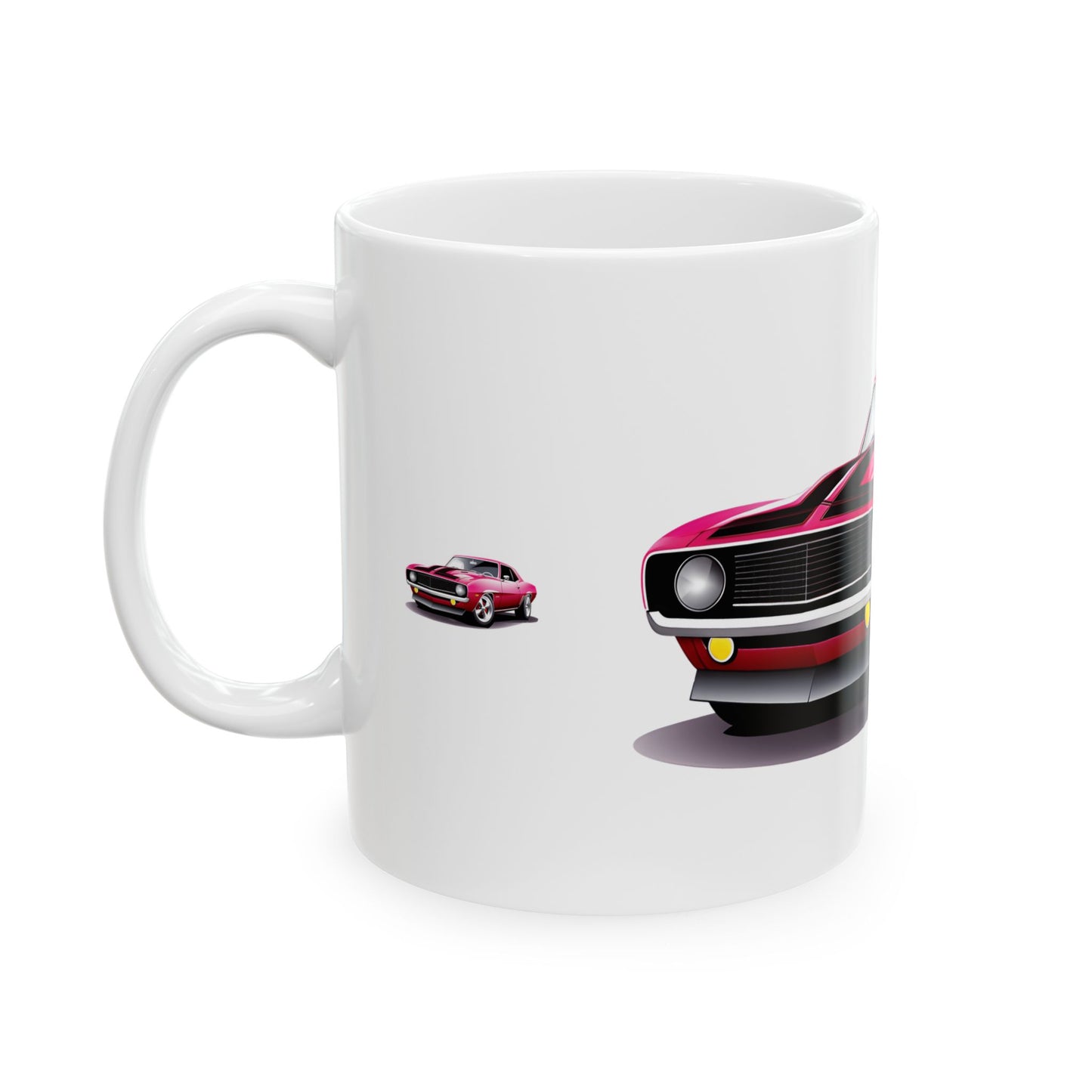 Princess Grace Retro Car Ceramic Mug Perfect Gift for Car Lovers
