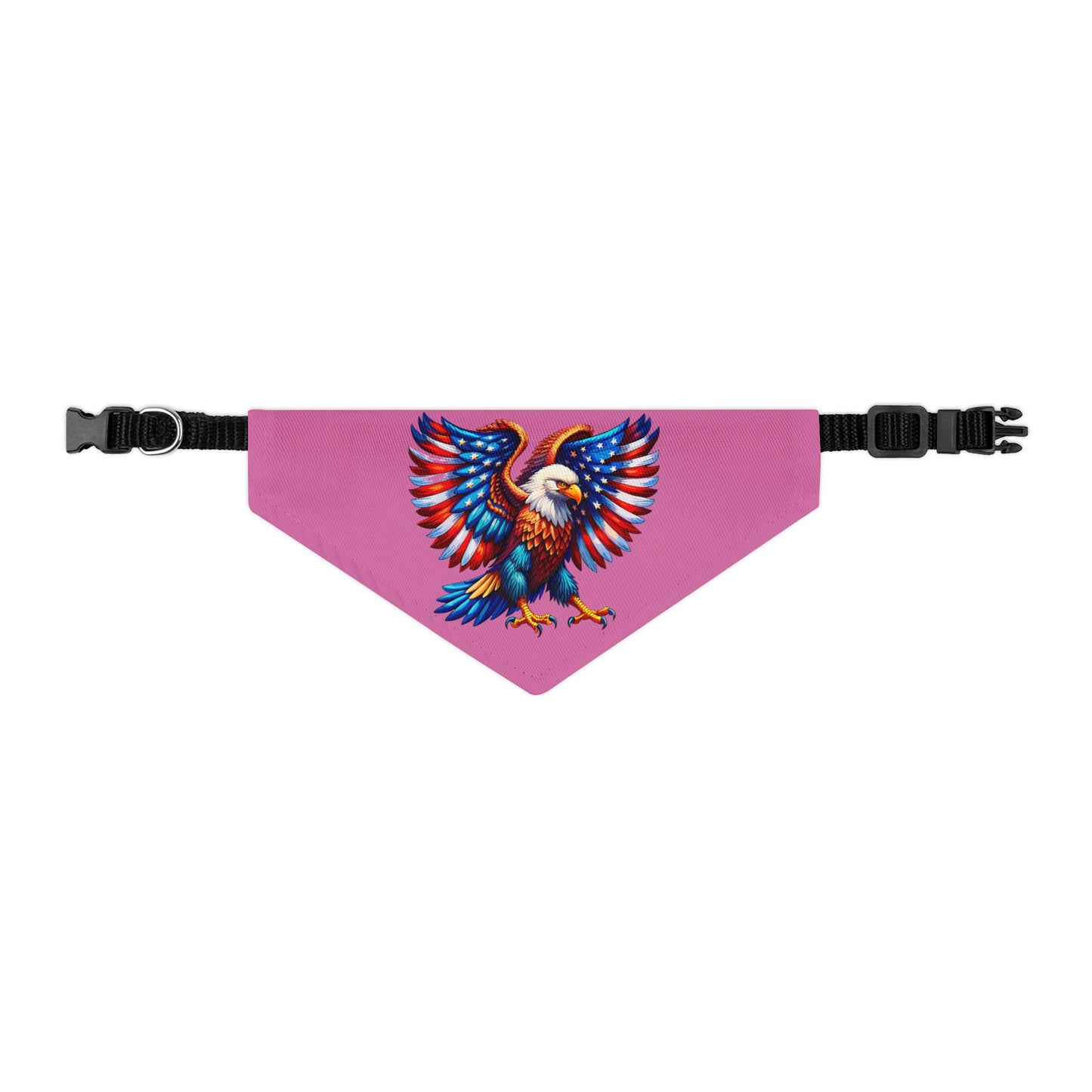 Princess Grace Patriotic Eagle Pet Bandana Collar for Dogs