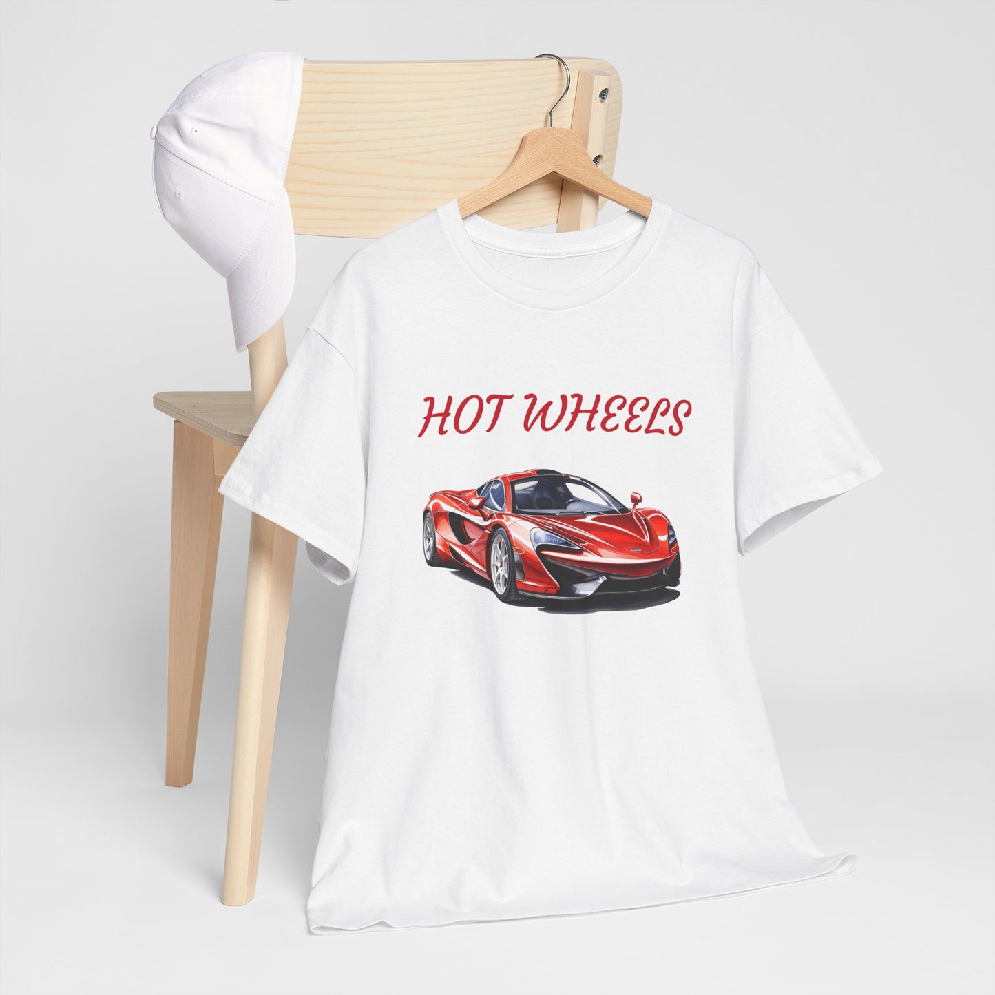 Princess Grace Hot Wheels Car Graphic Unisex Heavy Cotton Tee