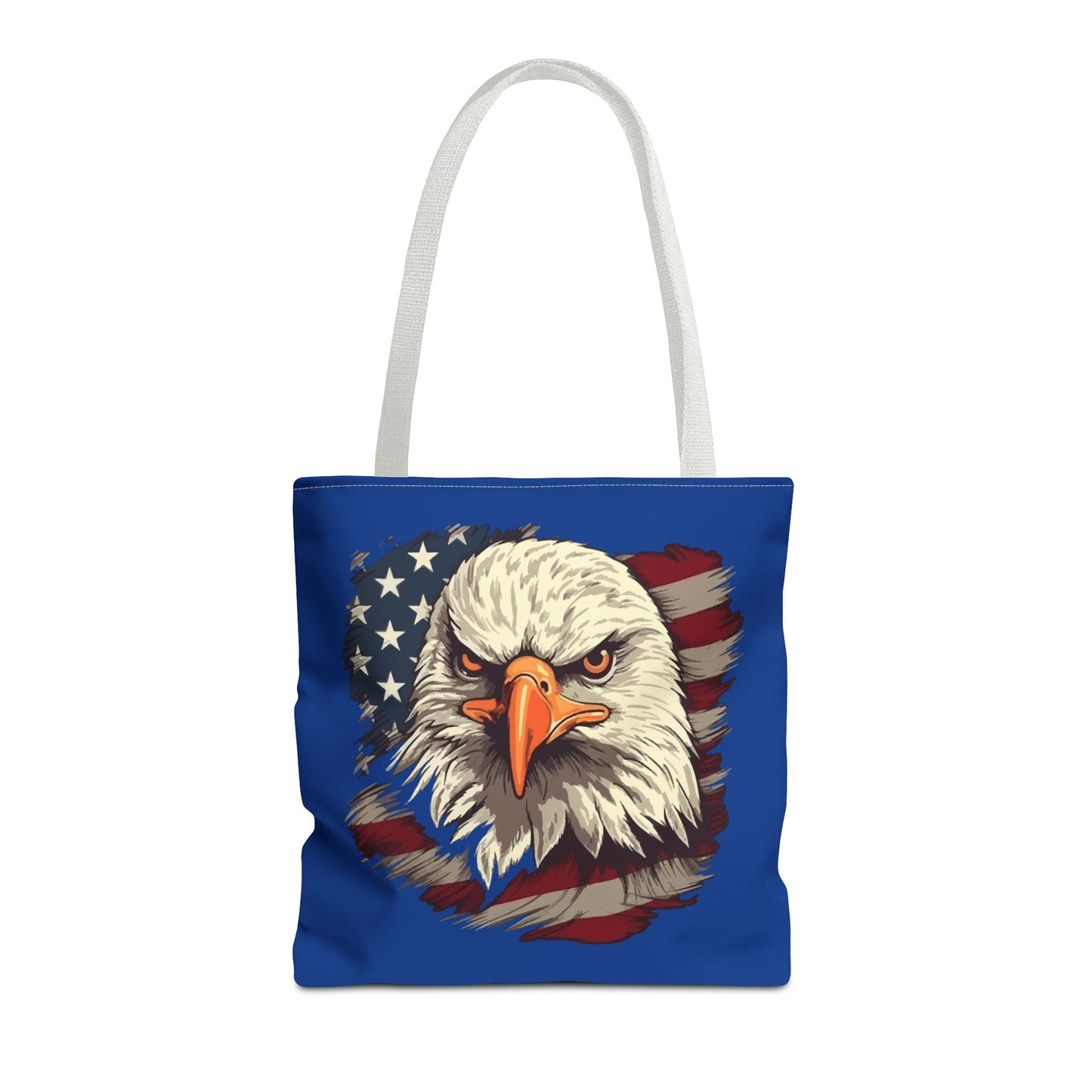 Princess Grace Patriotic Eagle Tote Bag American Flag Design
