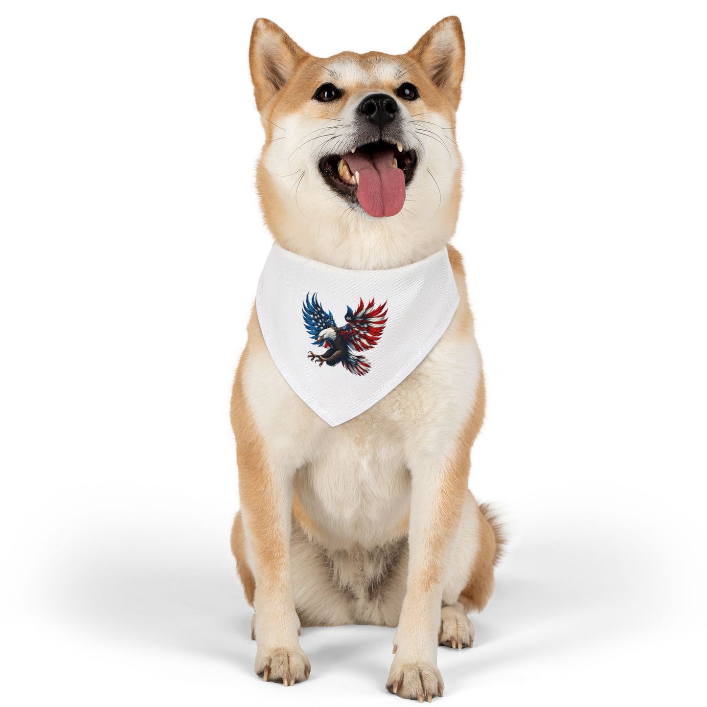 Princess Grace Patriotic Pet Bandana Collar