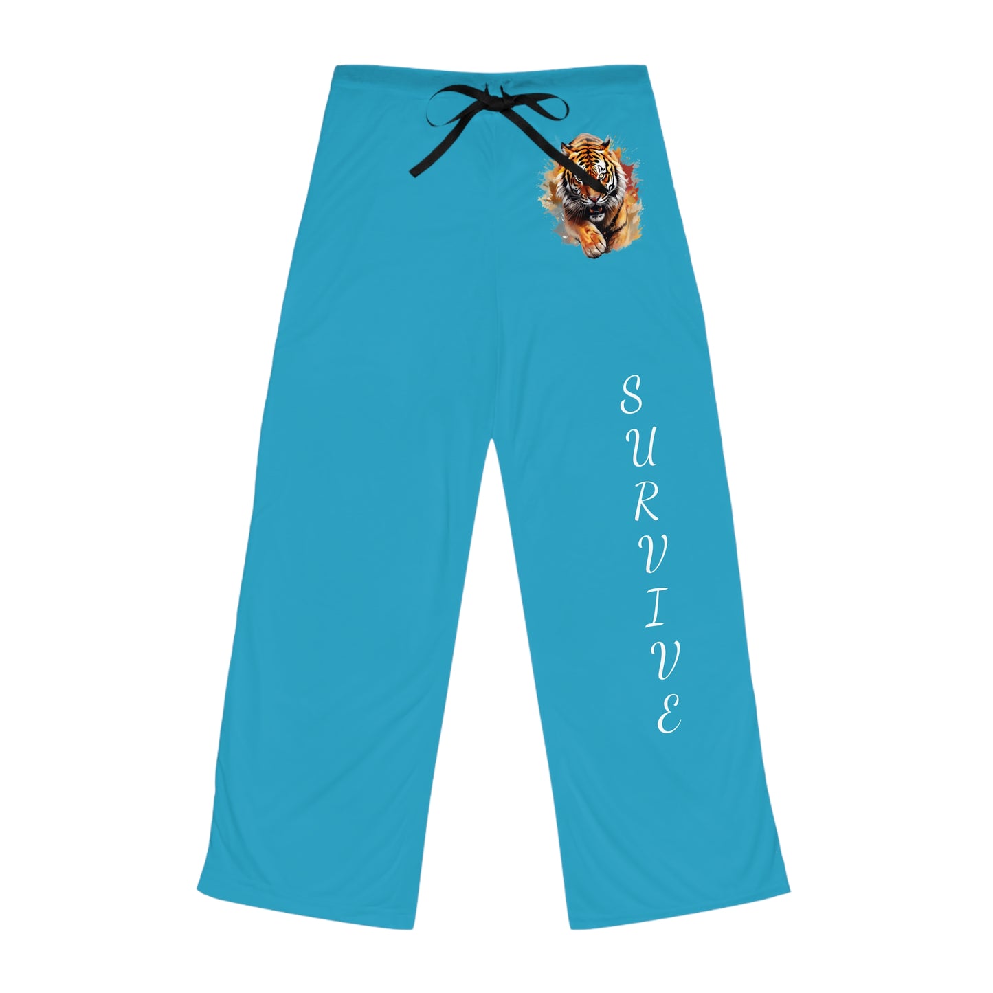 Princess Grace Tiger Print Pajama Pants Survive Style for Comfort and Relaxation