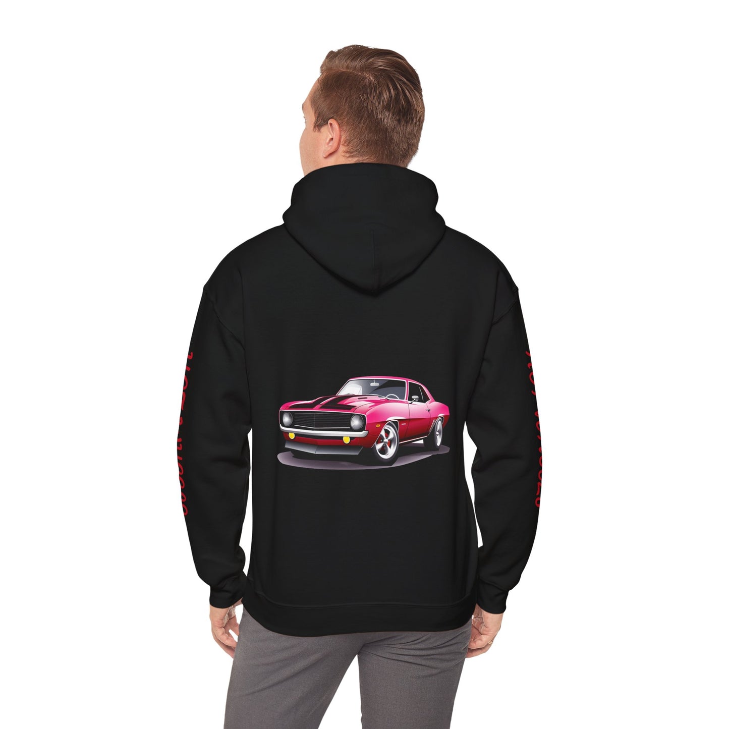Princess Grace Retro Hot Wheels Hoodie for Car Enthusiasts