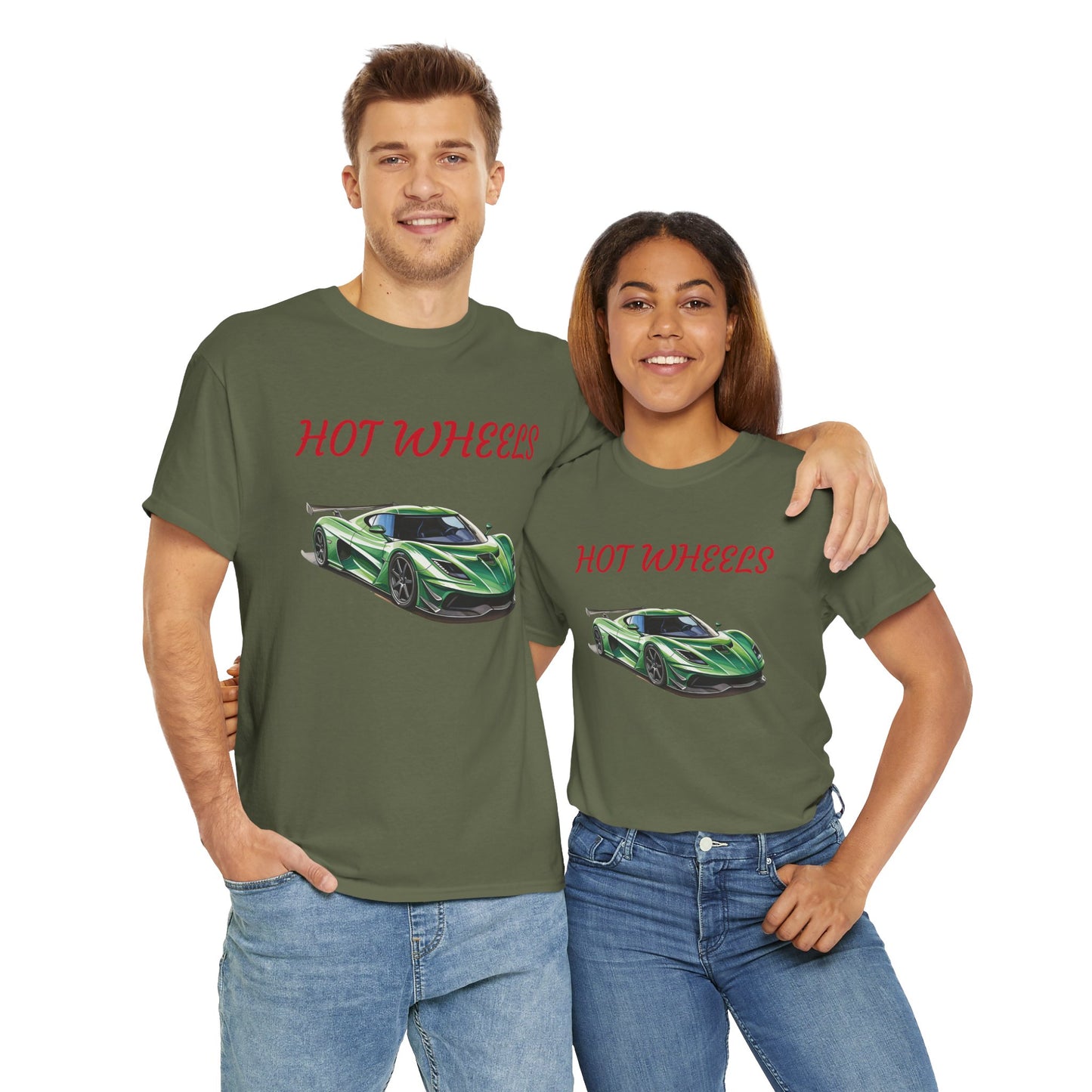Princess Grace Hot Wheels Unisex Heavy Cotton Tee Car Enthusiast Shirt