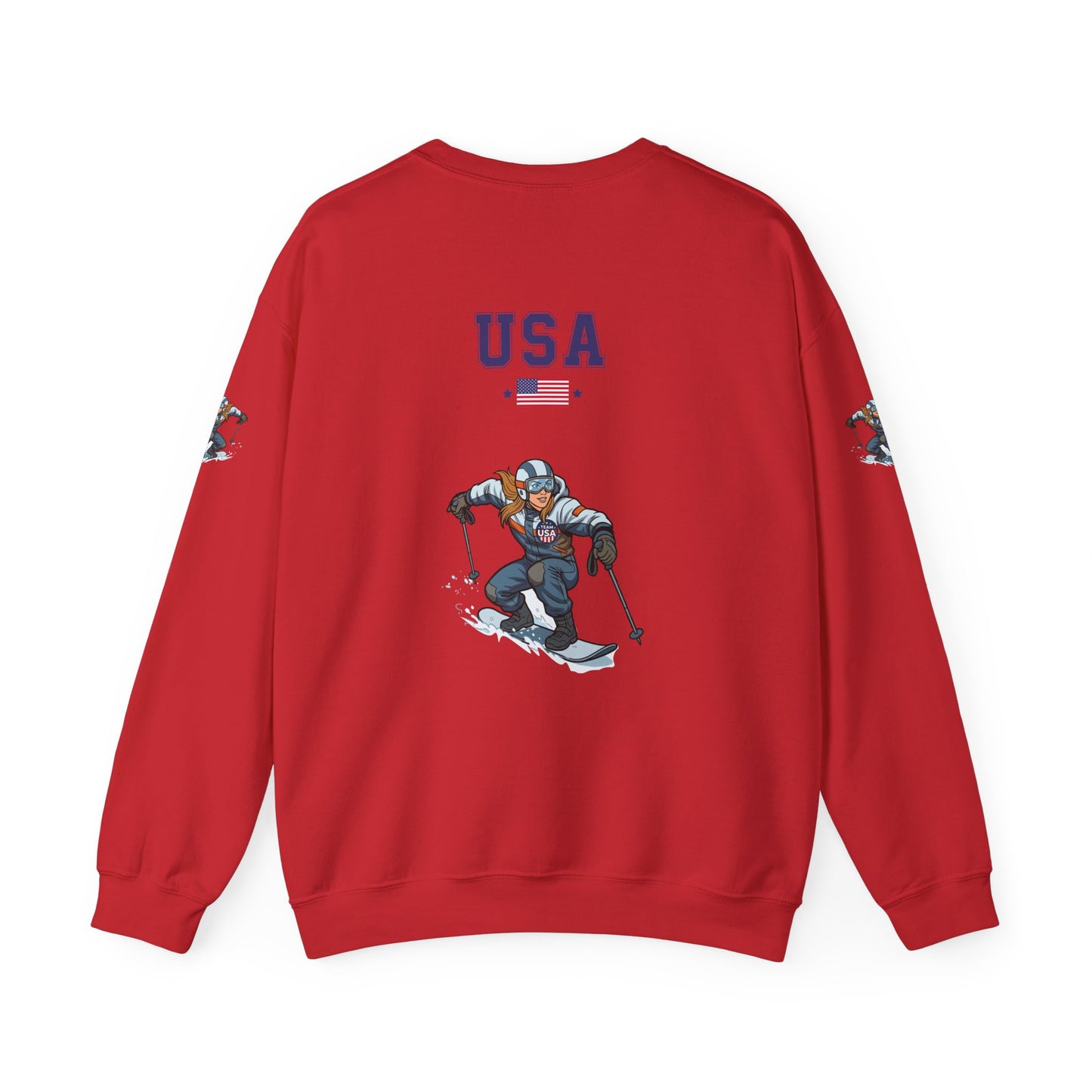 Princess Grace TEAM USA Unisex Heavy Blend Crewneck Sweatshirt
