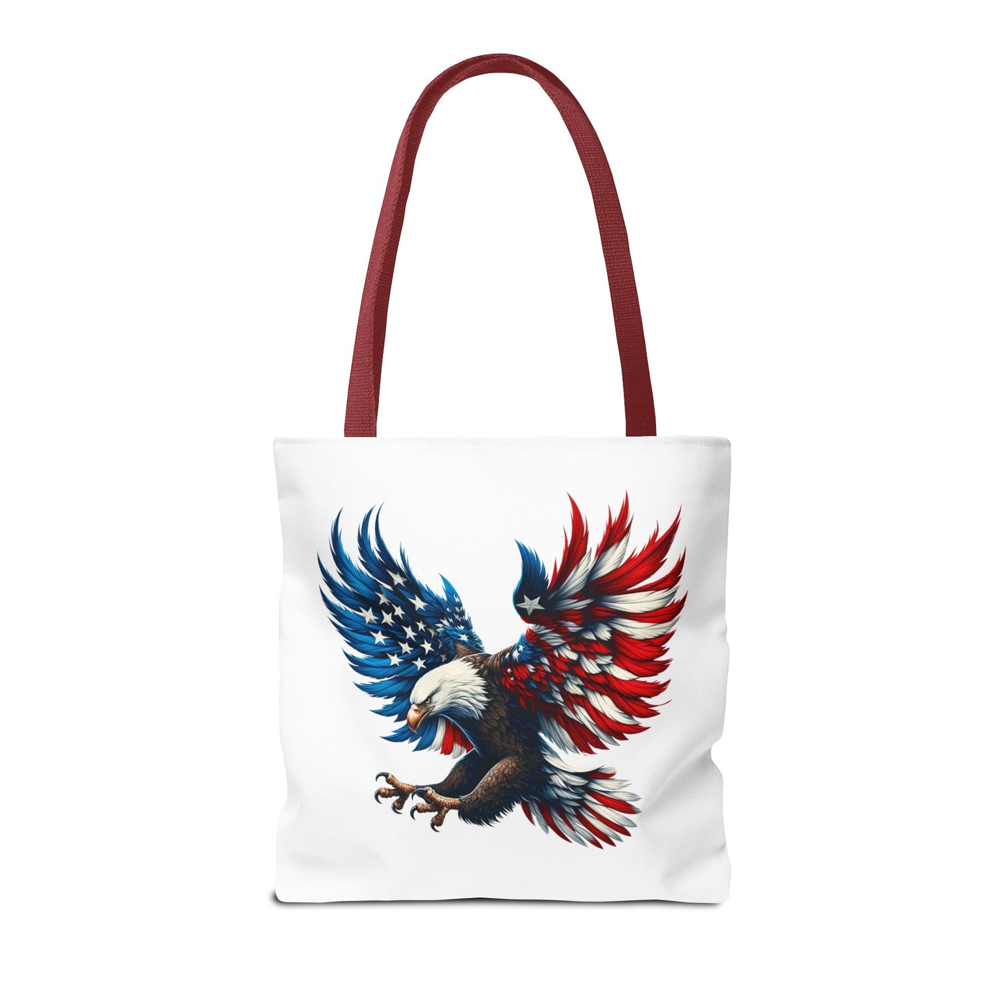 Princess Grace Patriotic American Eagle Tote Bag Bold Freedom Design