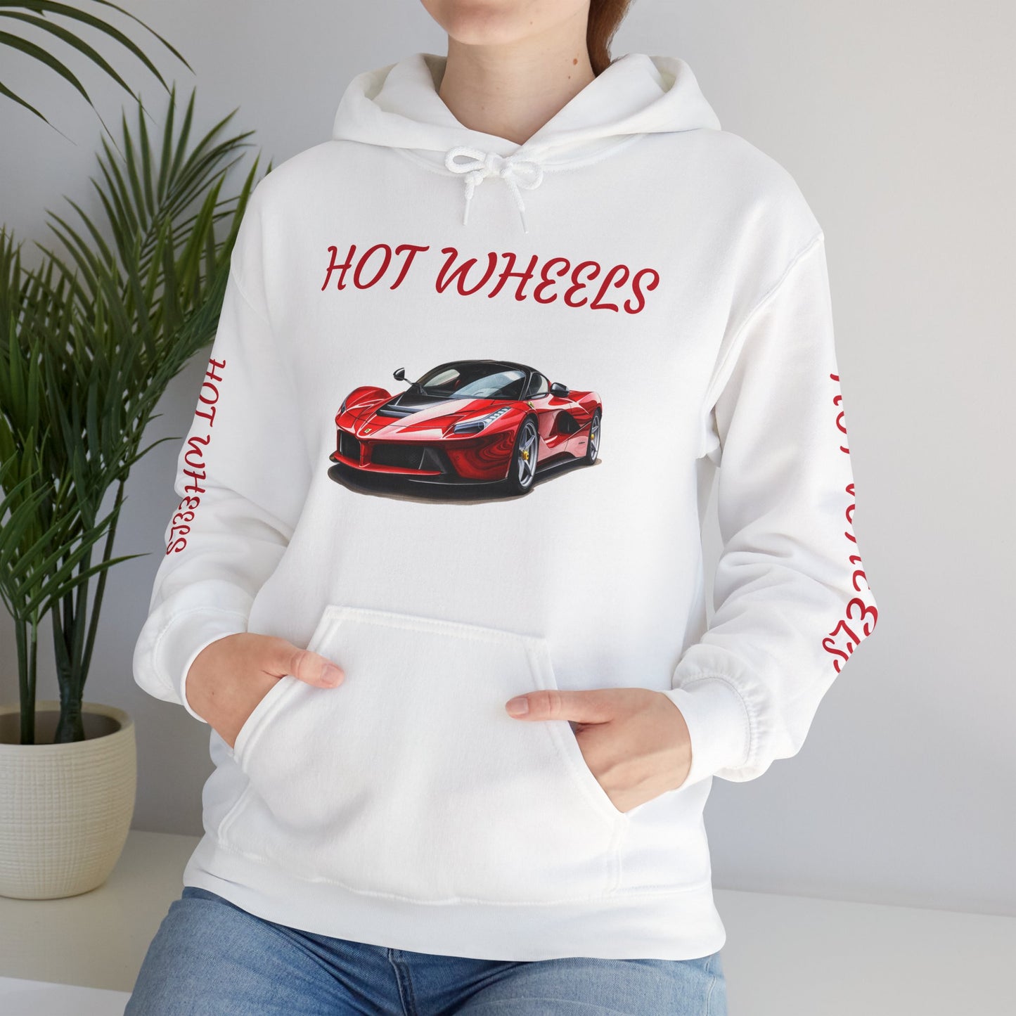 Princess Grace Hot Wheels Unisex Heavy Blend Hooded Sweatshirt Car Lover's Apparel