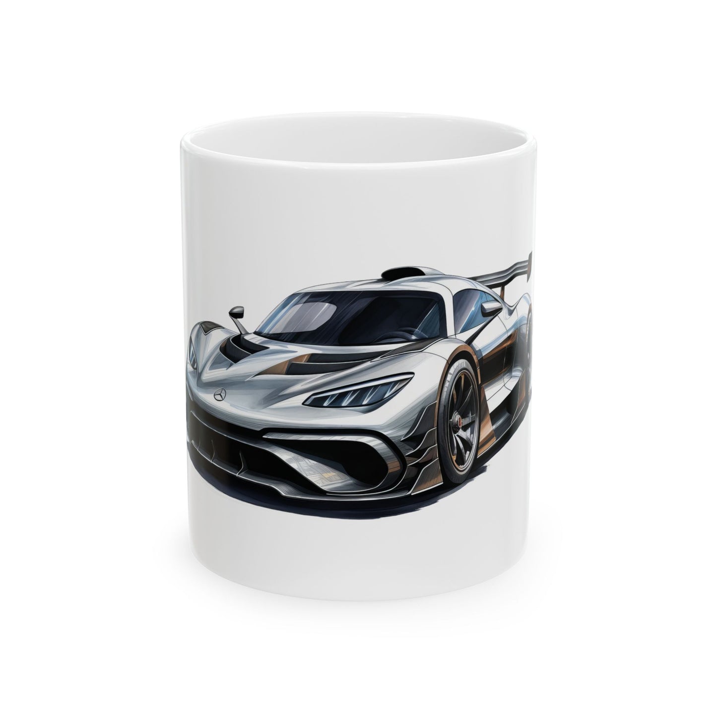 Princess Grace Racing Car Ceramic Mug Perfect Gift for Car Enthusiasts