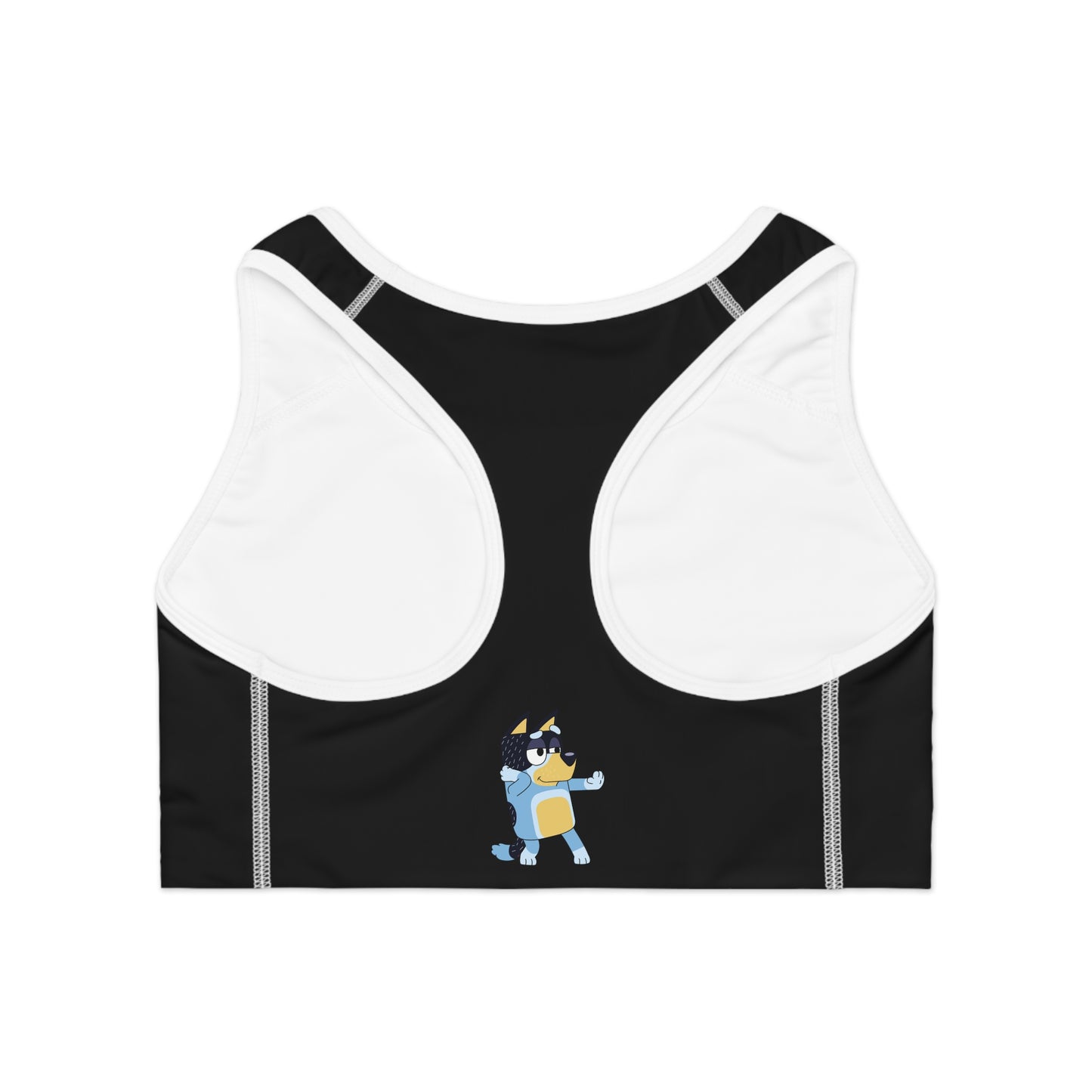 Princess Grace Bluey Sports Bra Fun and Functional Activewear for Fans