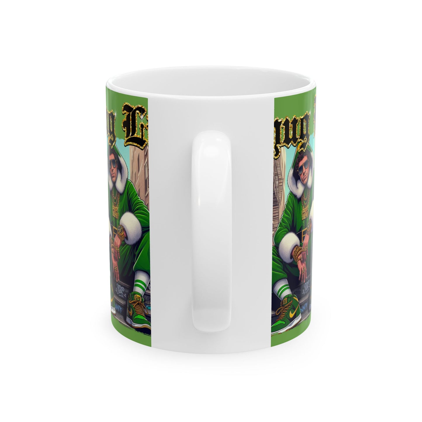 Princess Grace Thug Life Ceramic Mug 11oz 15oz Perfect for Urban Culture Enthusiasts