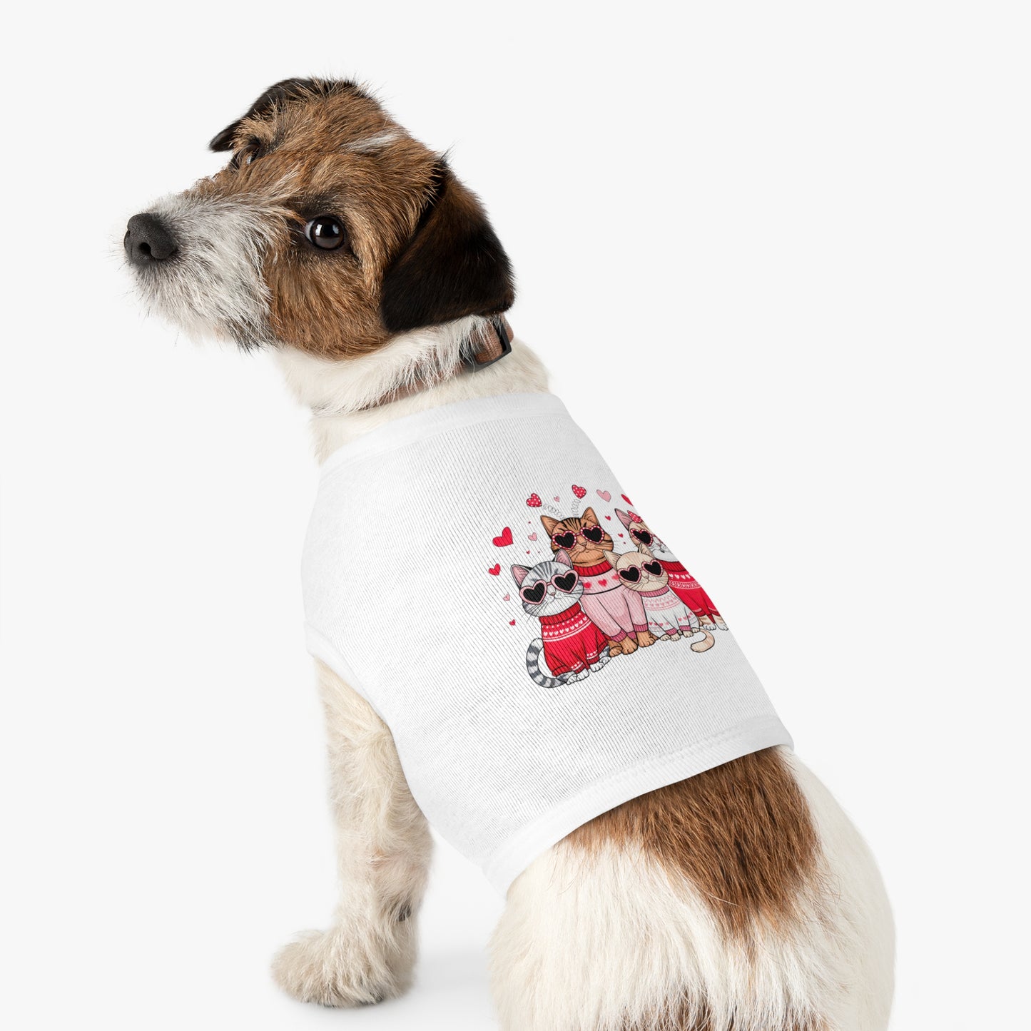 Princess Grace CUTE Adorable Cat Lovers Pet Tank Top Cute Heart Design for Stylish Pets