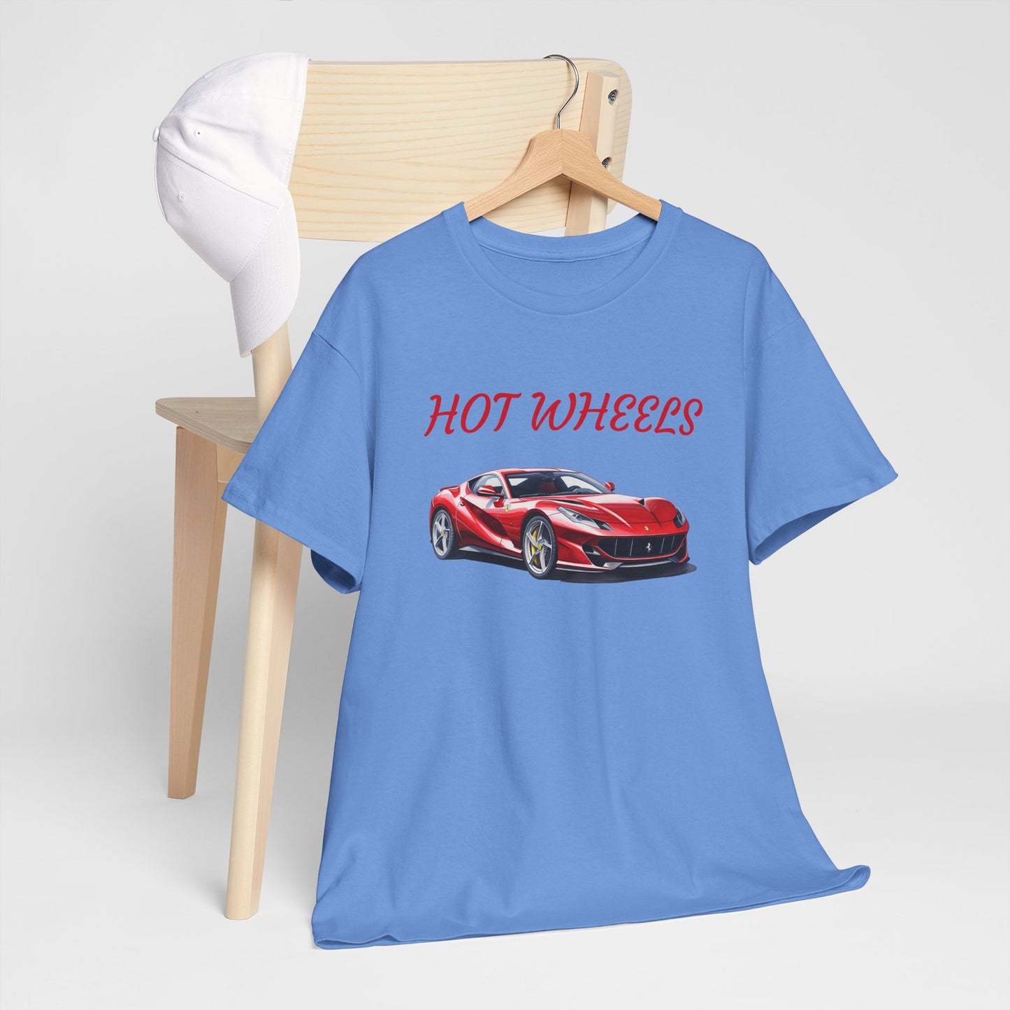 Princess Grace Hot Wheels Unisex Heavy Cotton Tee Car Lovers Graphic T-Shirt