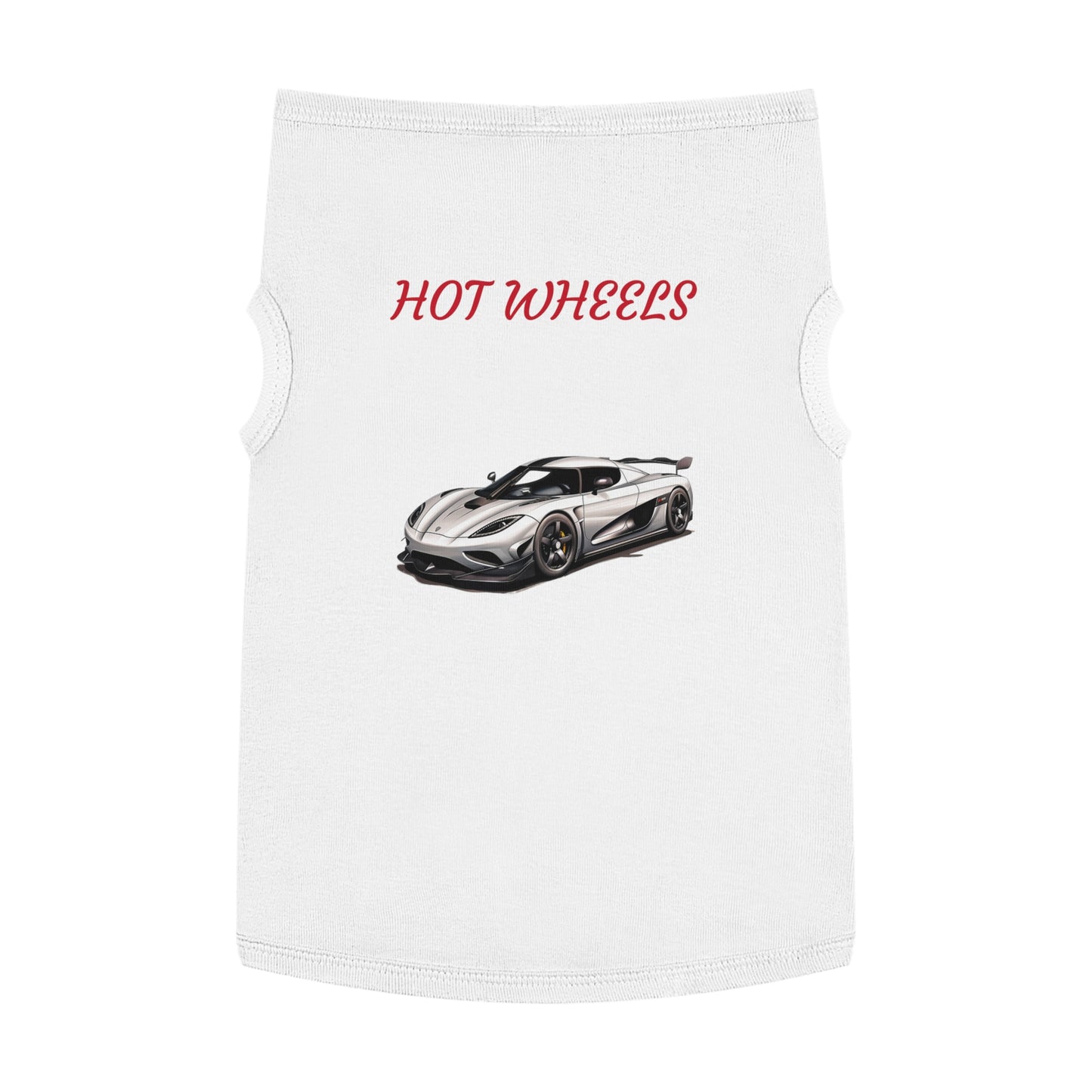 Princess Grace Hot Wheels Cool Pet Tank Top Design for Car Lovers