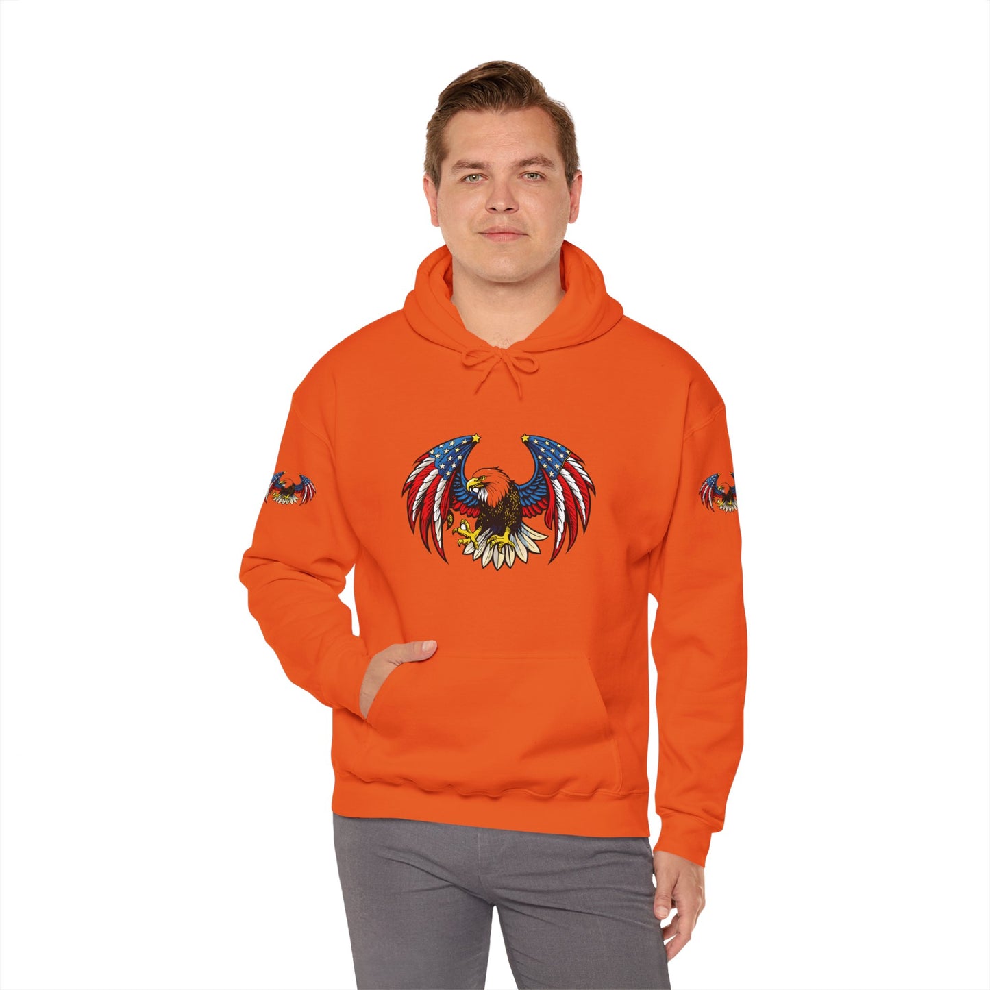 Princess Grace American Eagle Emblem Patriotic Unisex Hoodie