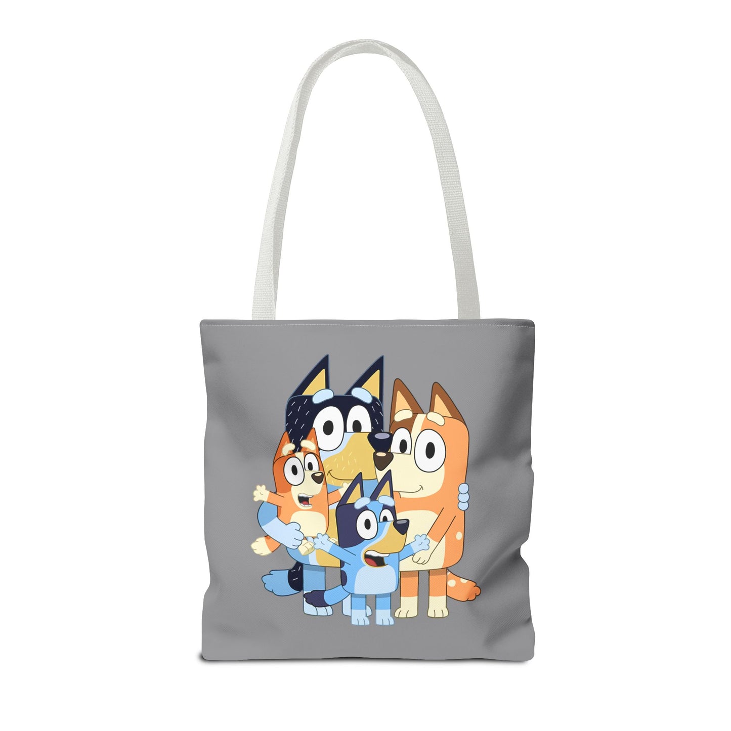 Princess Grace Cute Family Dogs Tote Bag Perfect for Dog Lovers and Kids Activities