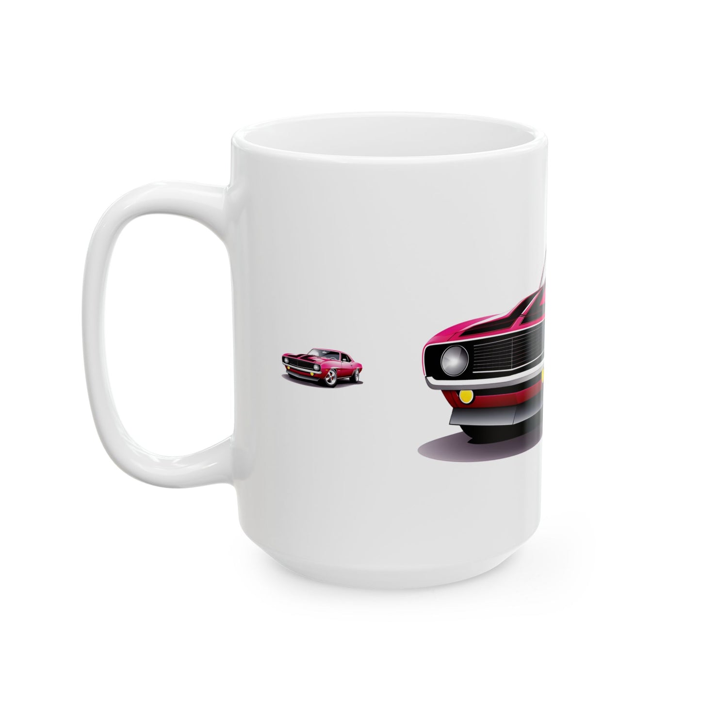 Princess Grace Retro Car Ceramic Mug Perfect Gift for Car Lovers